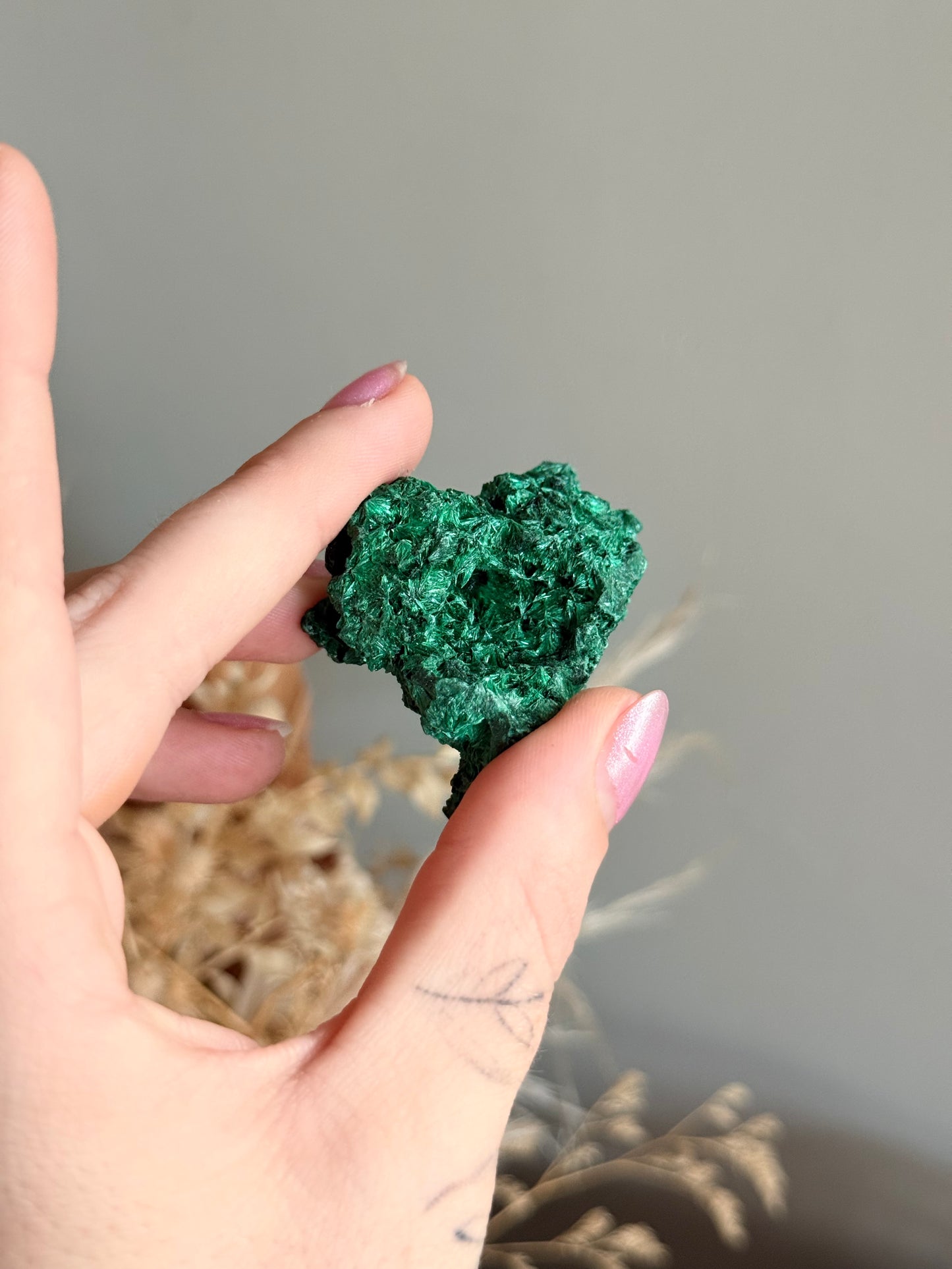 Raw Velvet Malachite