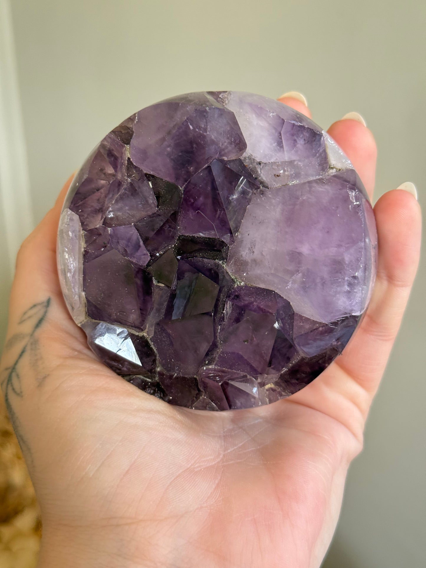 Amethyst Cluster Sphere
