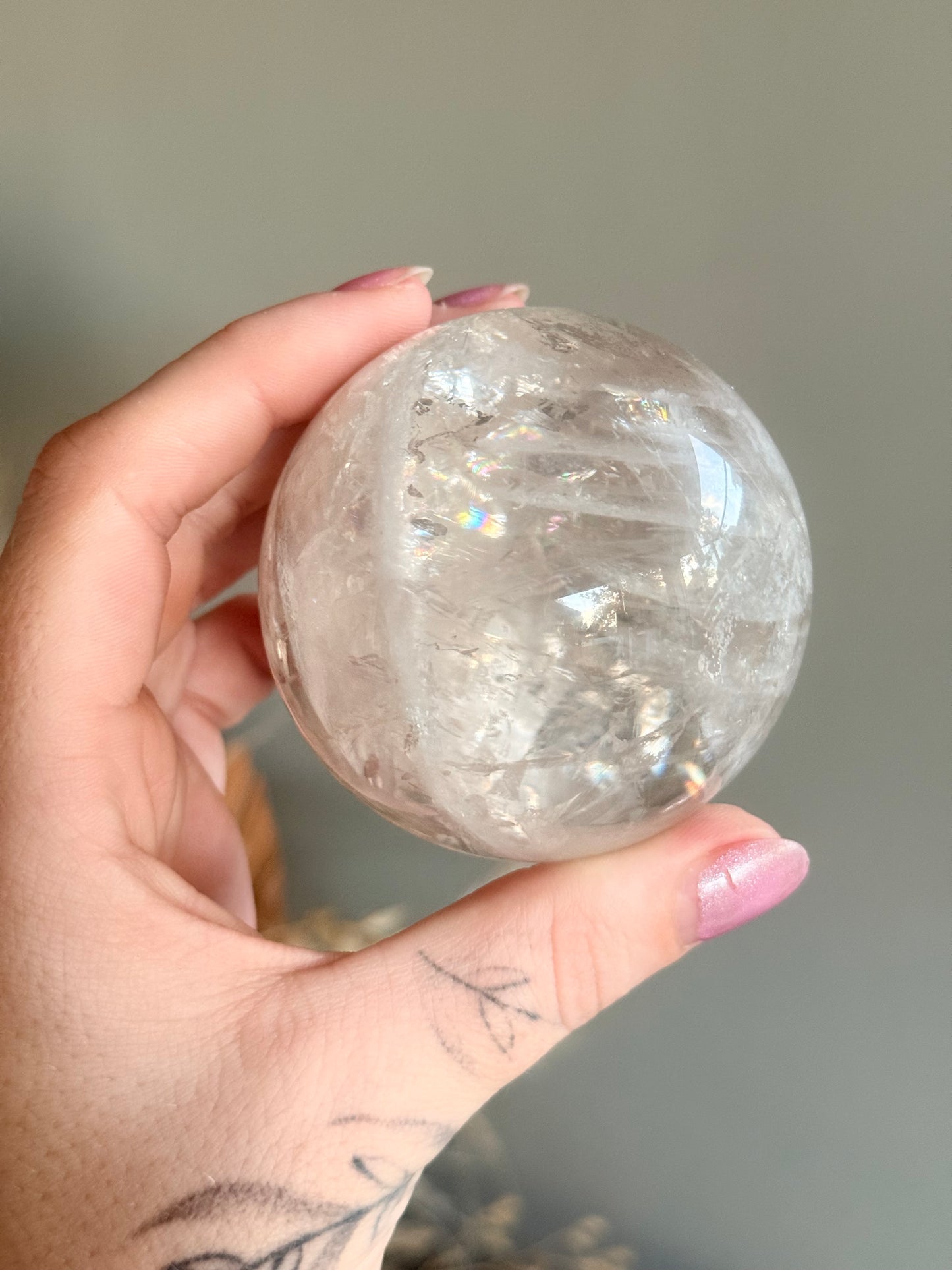 Clear Quartz Sphere