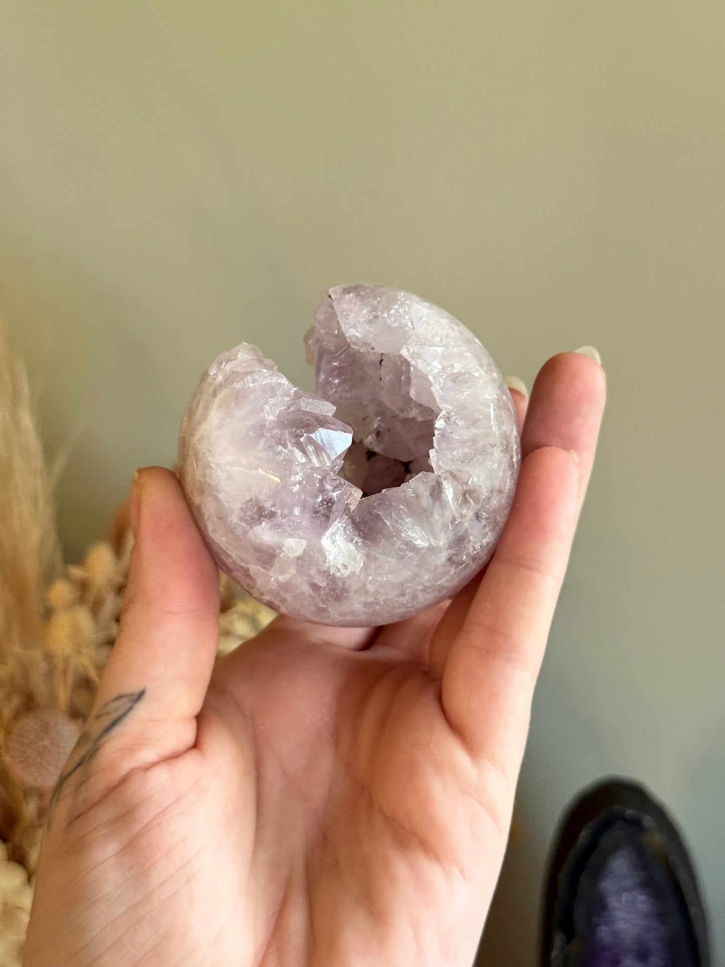 Amethyst Cluster Sphere
