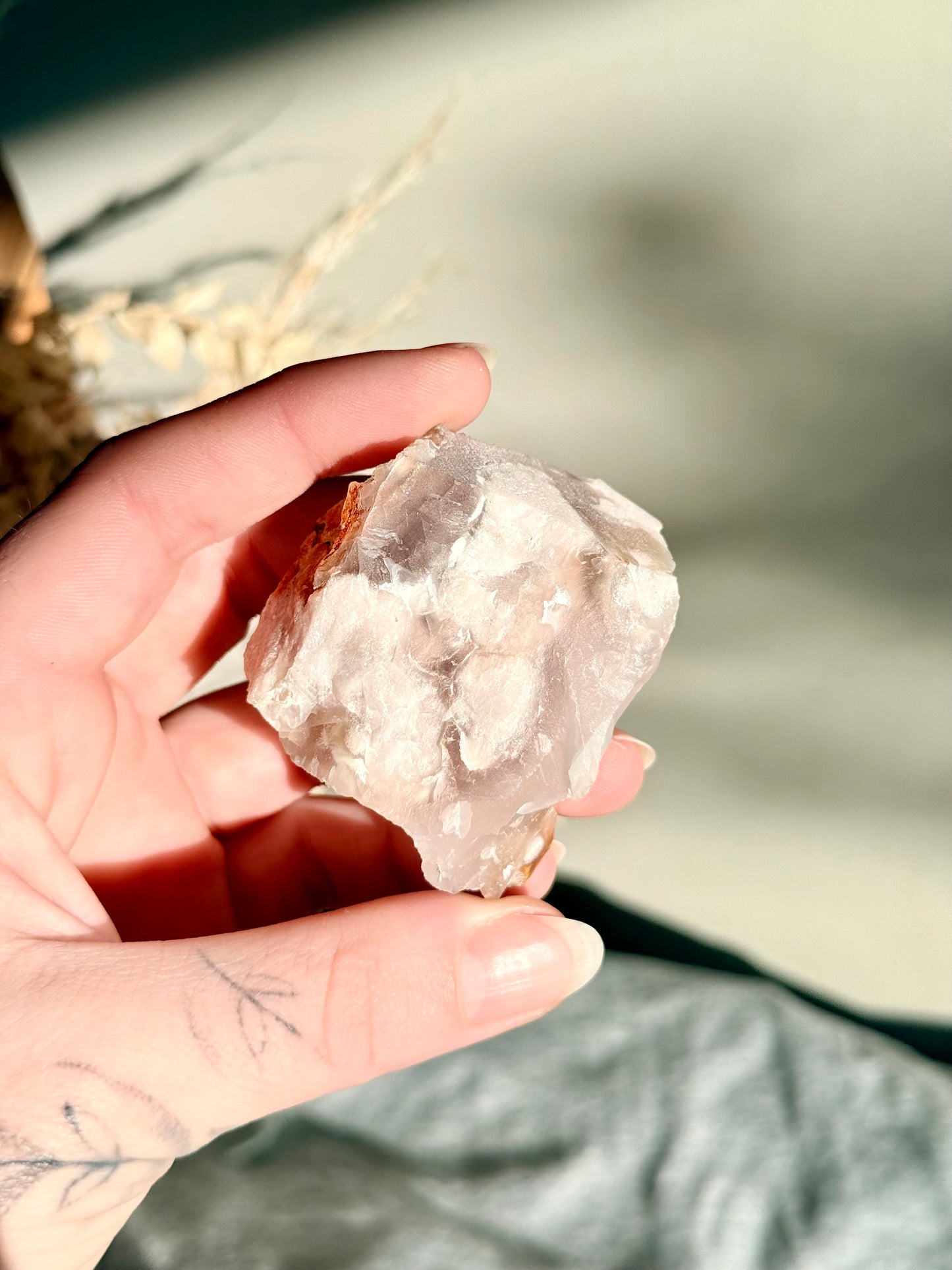 Raw Flower Agate