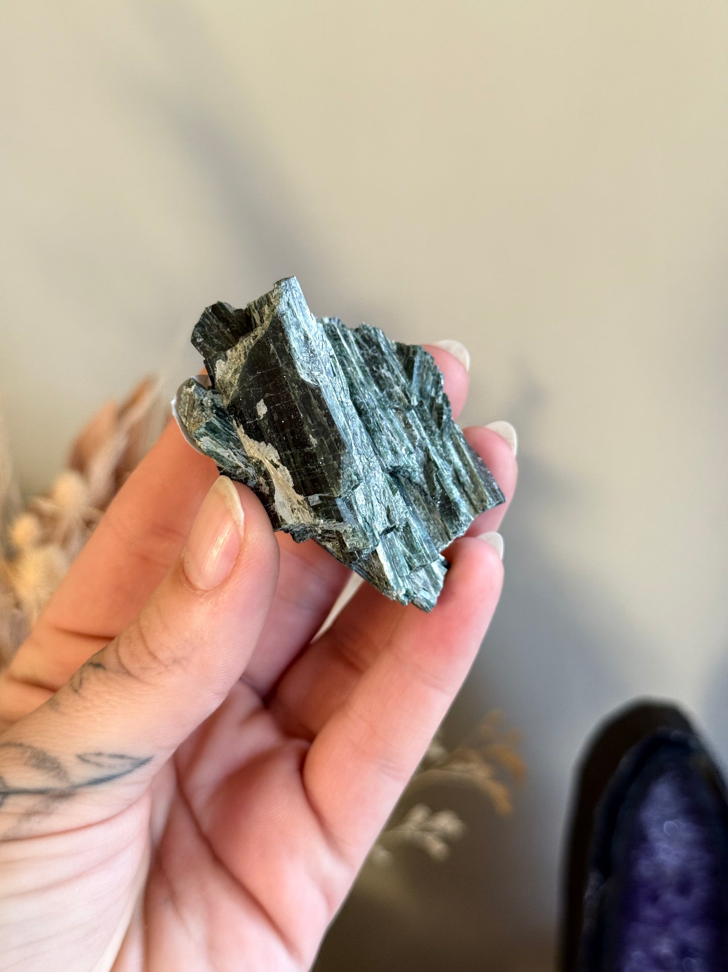 Raw Green Tourmaline