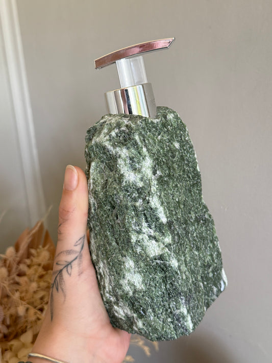 Jadeite Soap Dispenser