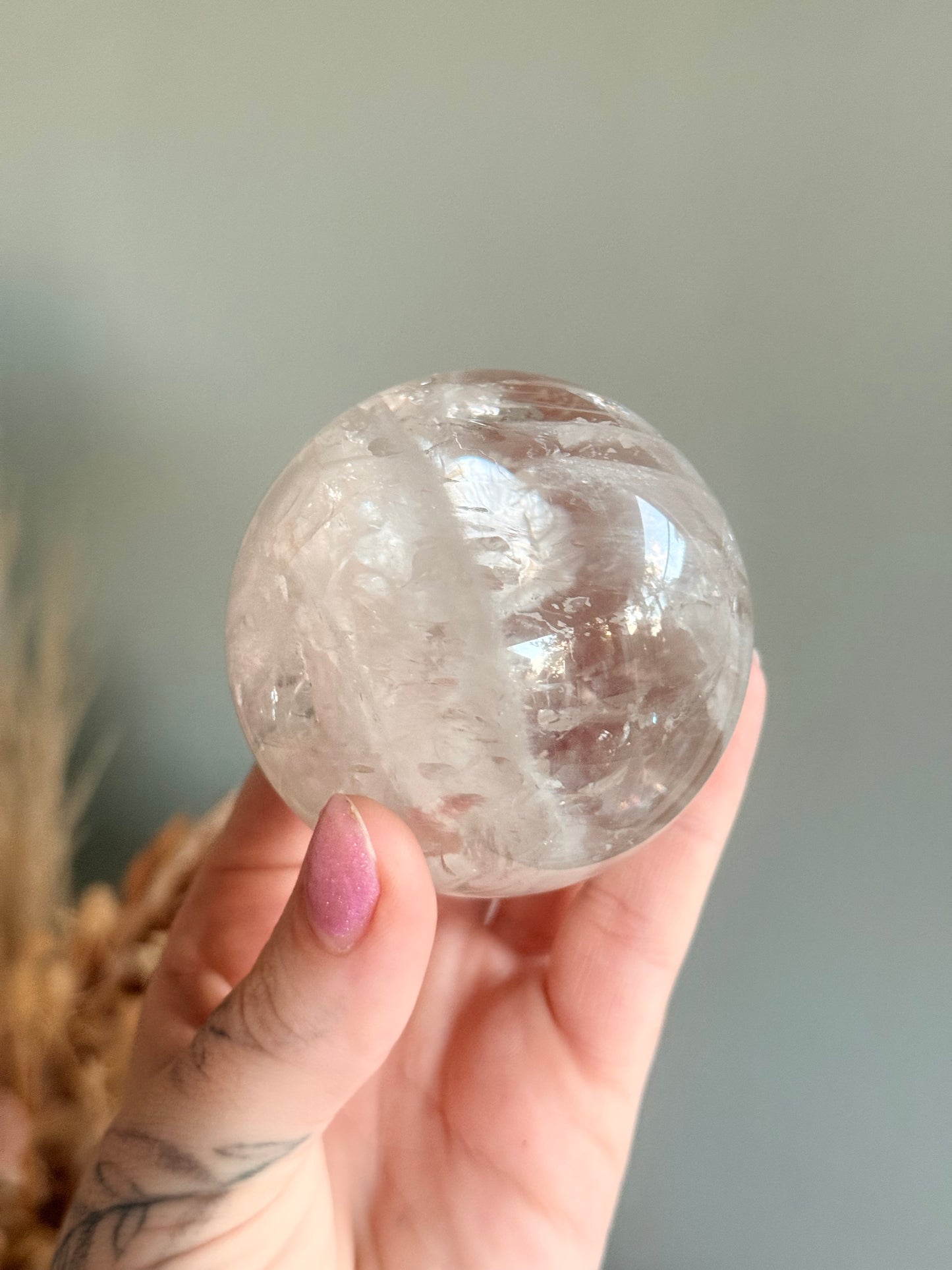Clear Quartz Sphere