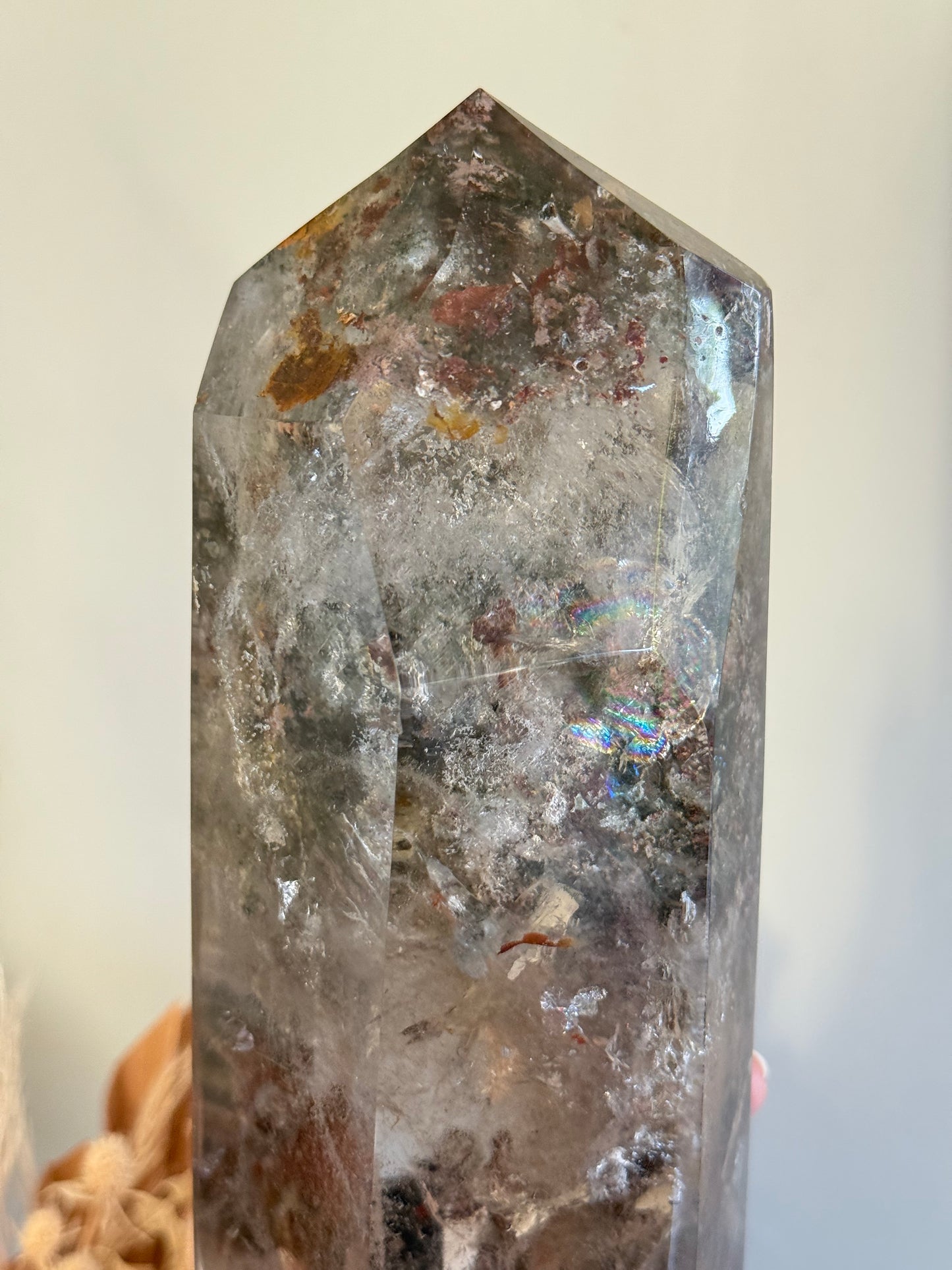 Garden Quartz Freeform on Stand