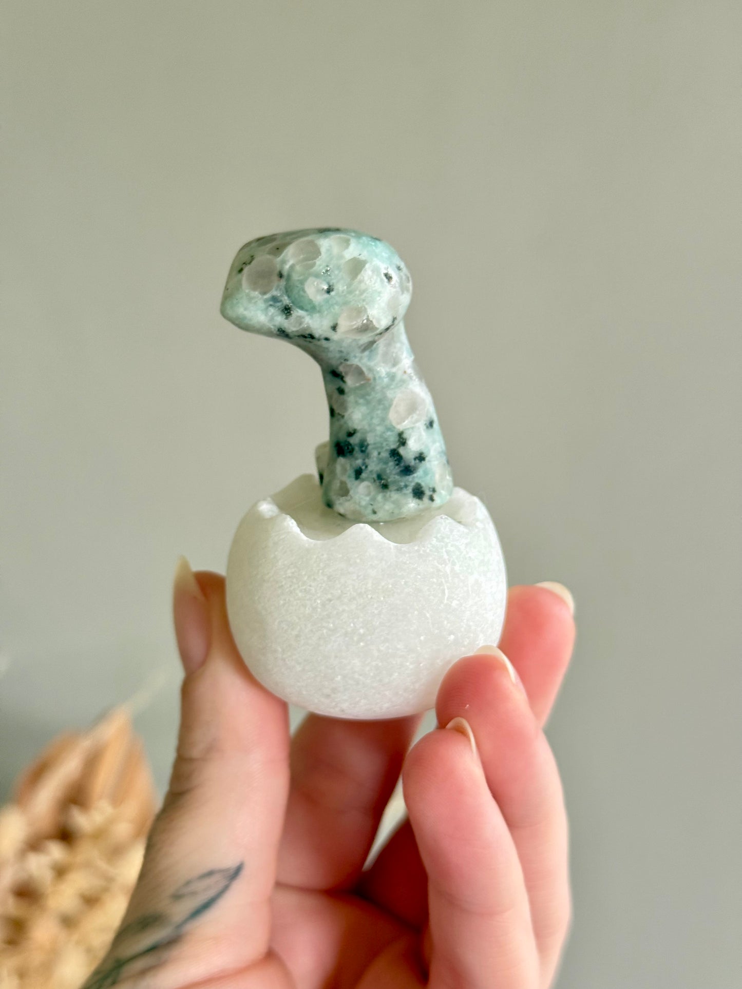 Kiwi Jasper Dinosaur Egg