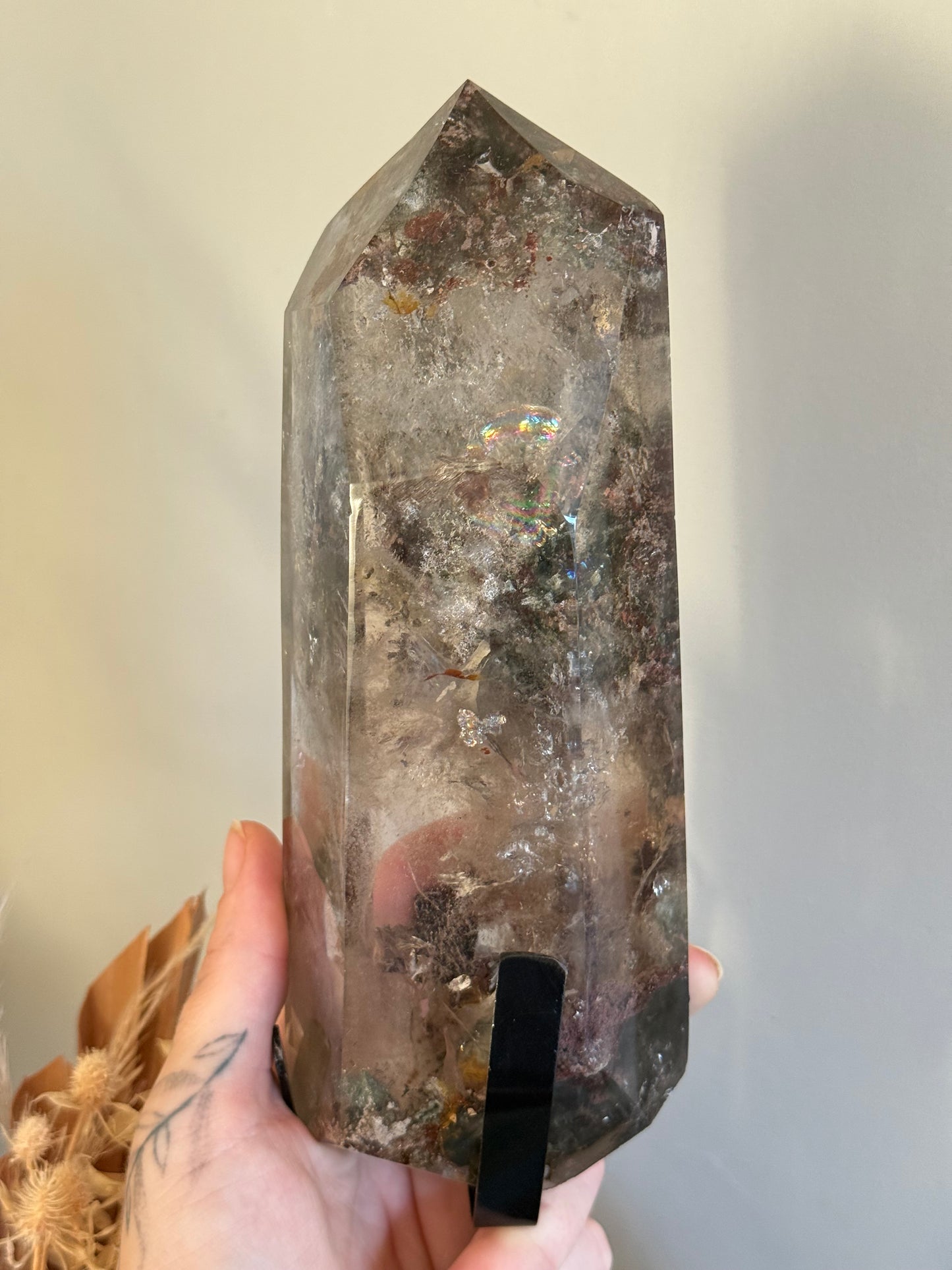Garden Quartz Freeform on Stand