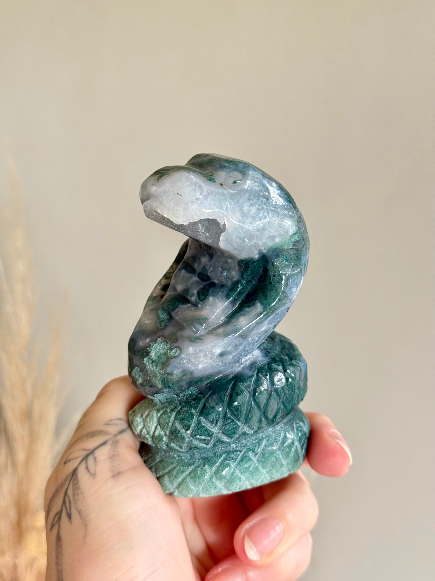 Moss Agate Snake