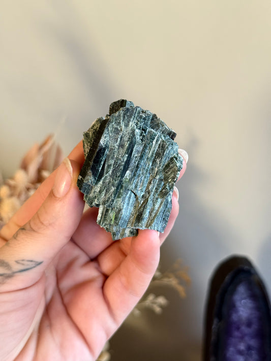 Raw Green Tourmaline