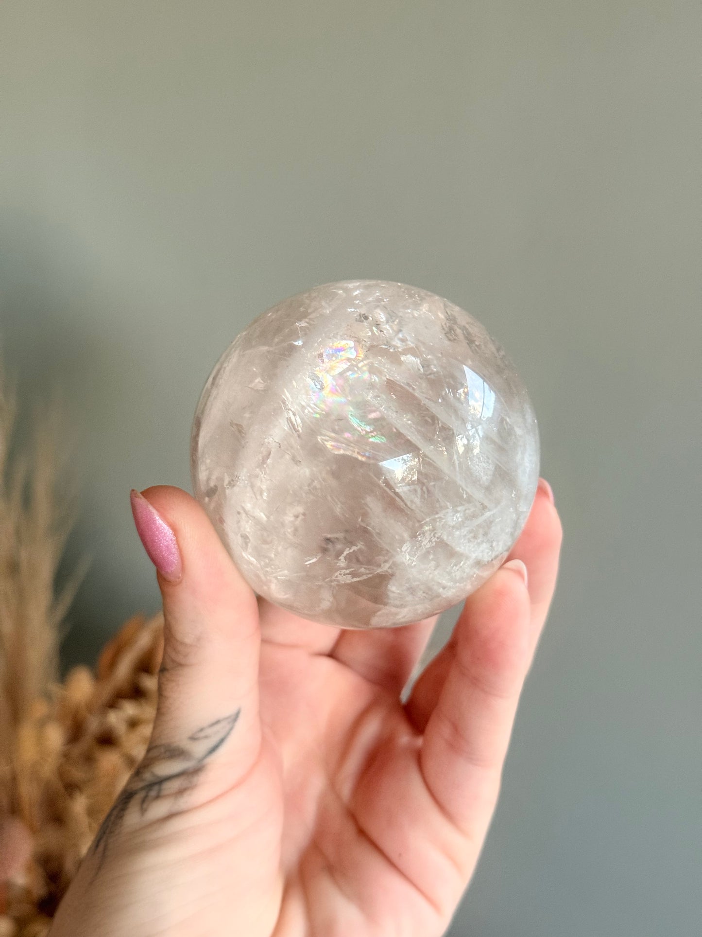 Clear Quartz Sphere