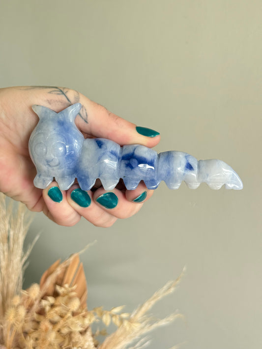 Blue Jean Jasper Caterpillar