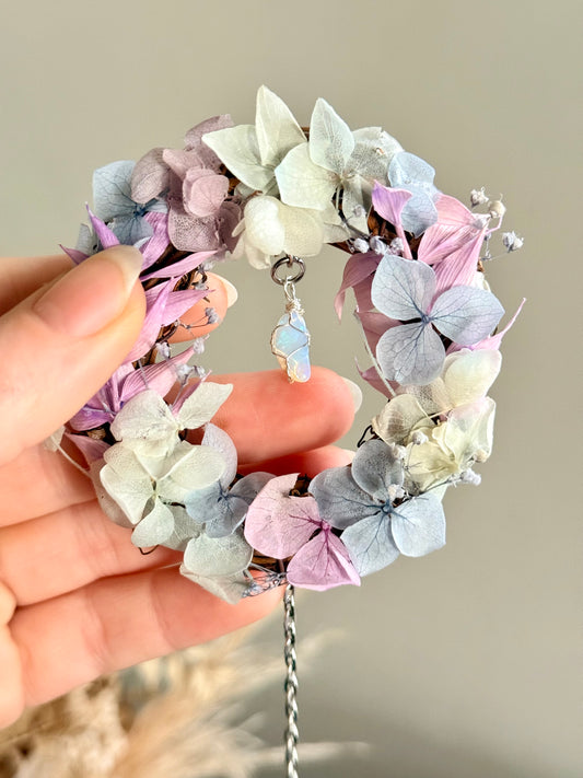 6cm Opal Wreath