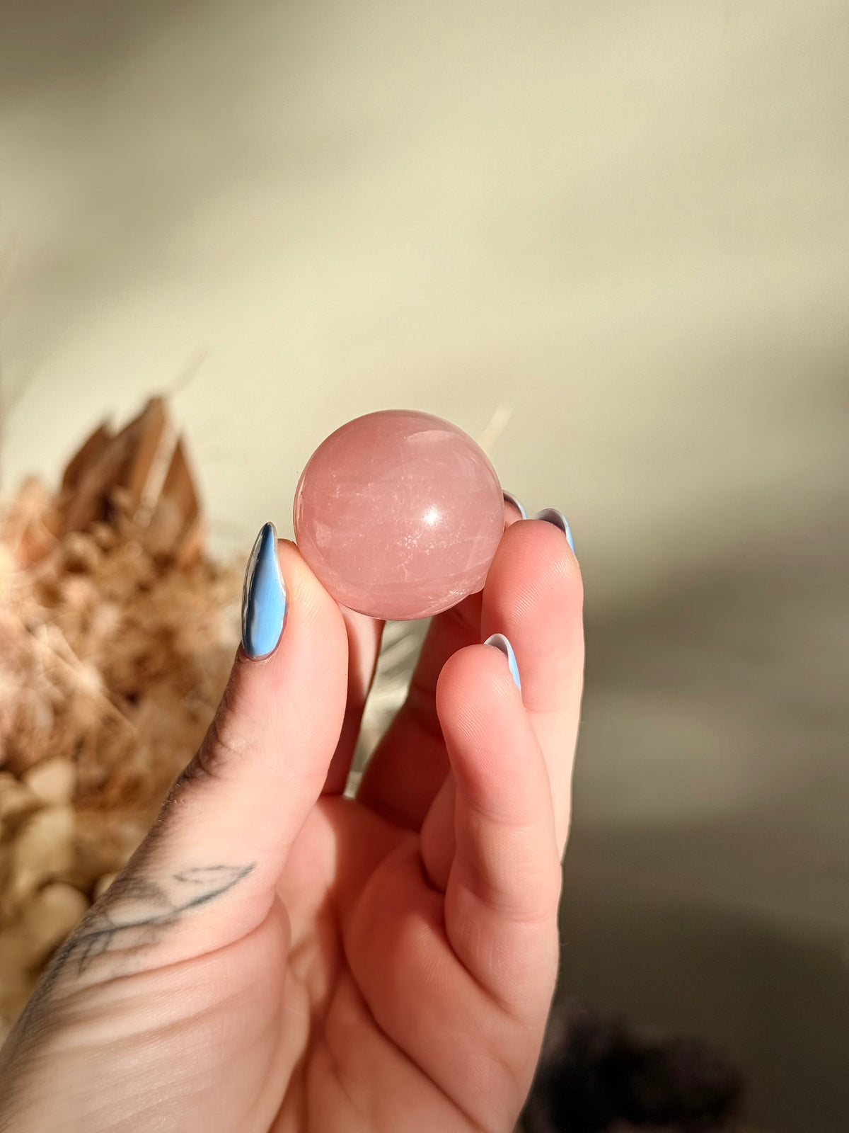 Rose Quartz Sphere