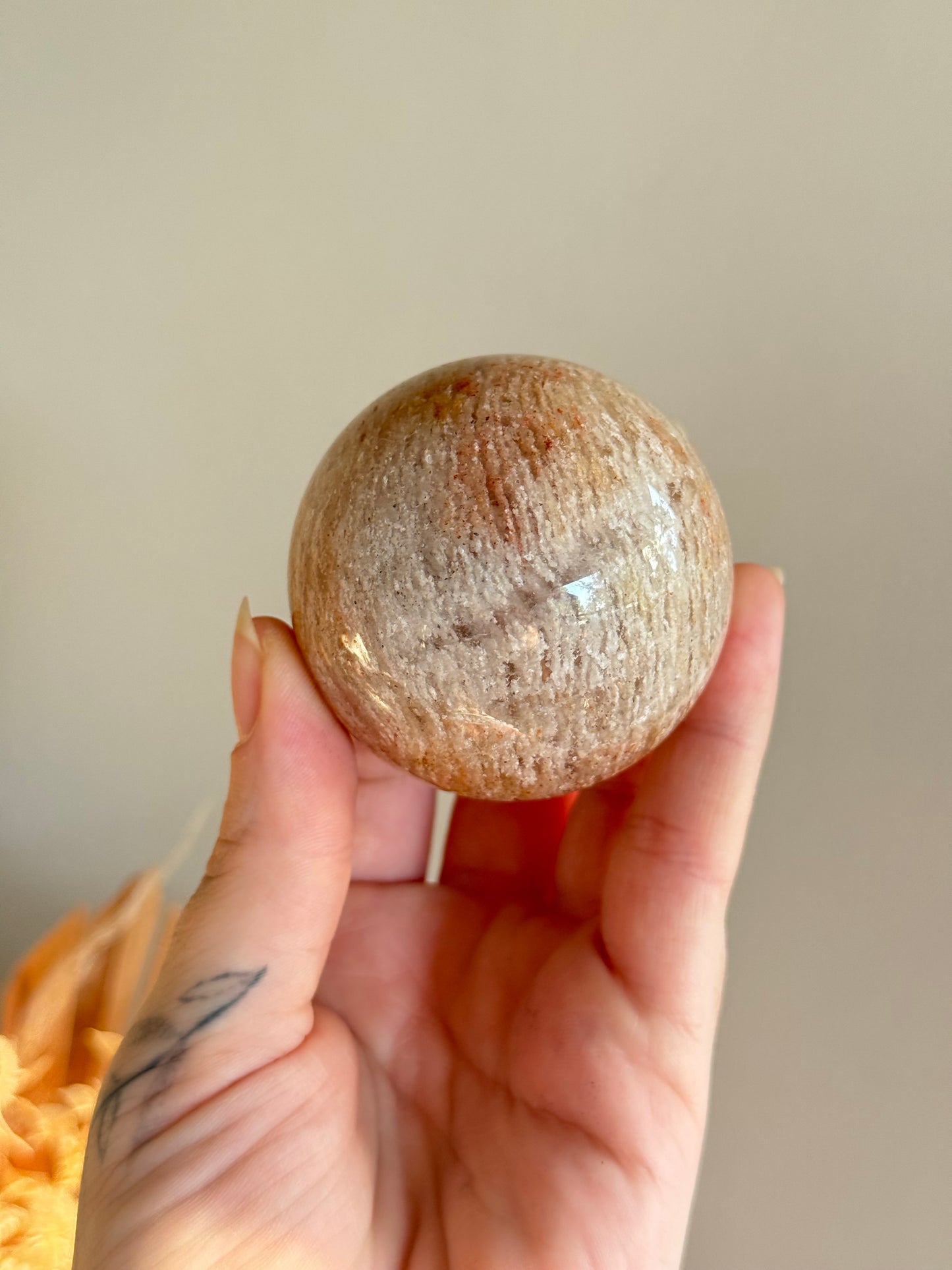 Thousand Layer Garden Quartz Sphere