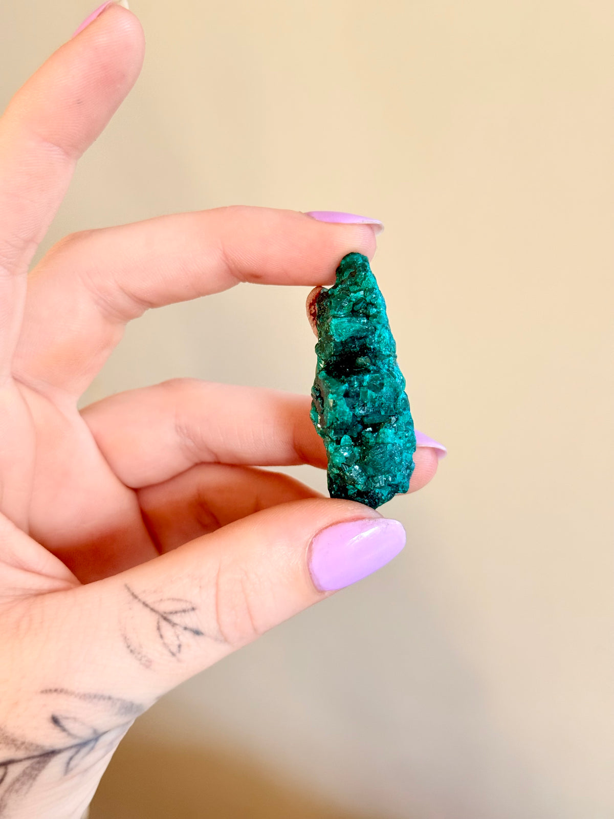 Raw Dioptase