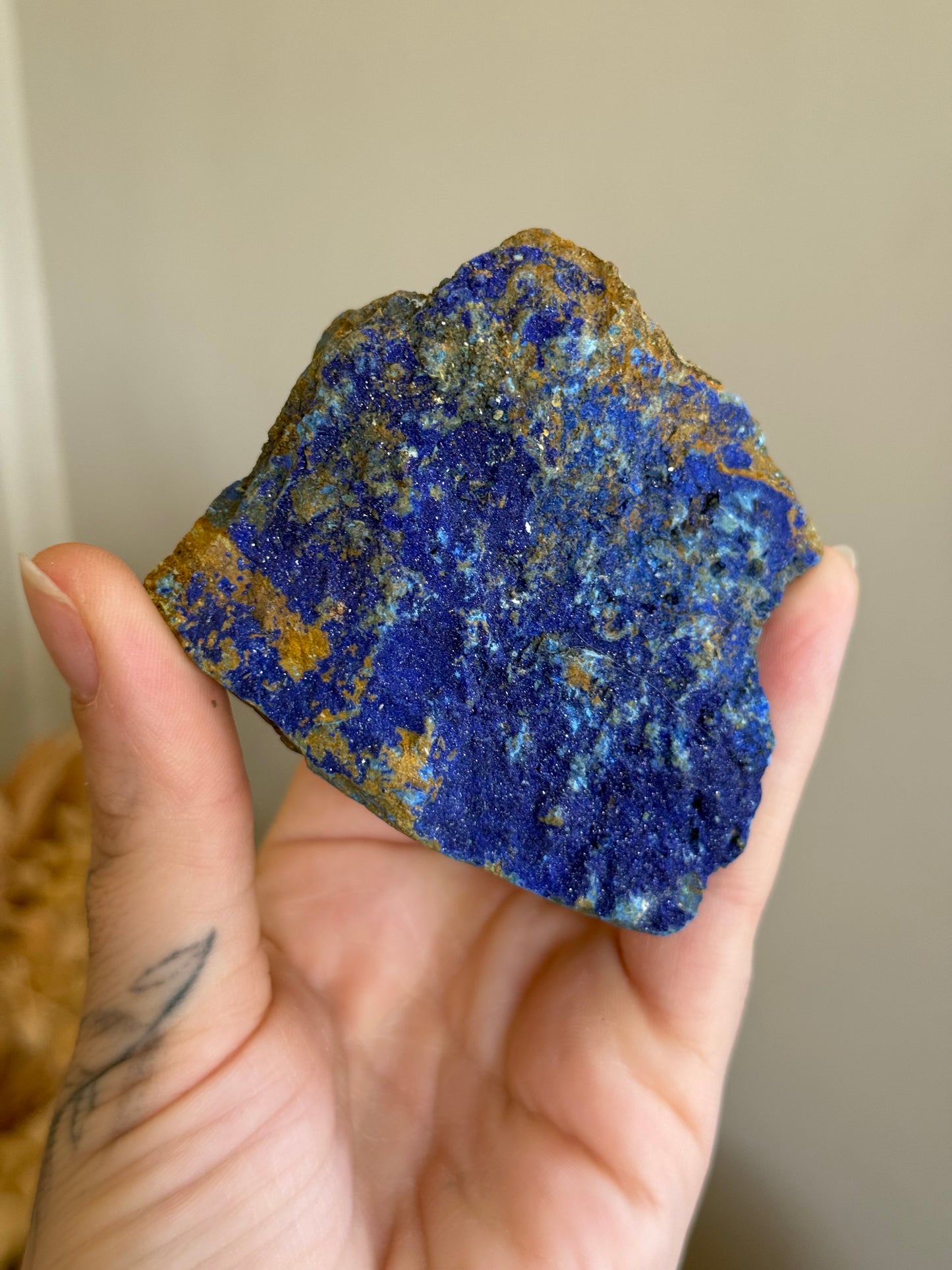 Raw Azurite