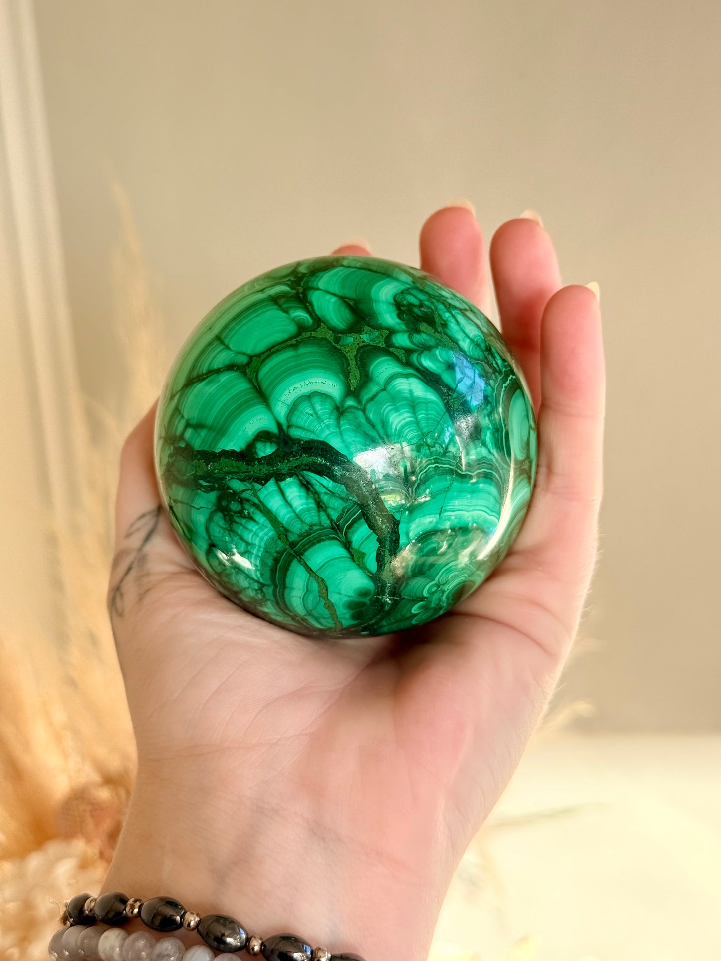 Malachite Sphere