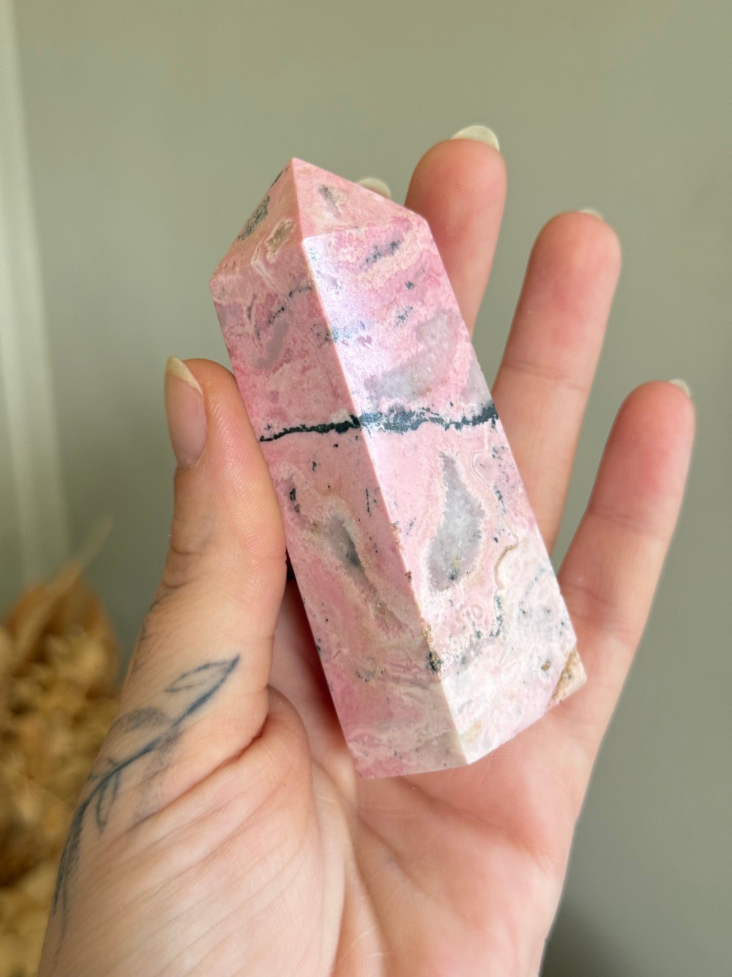 Peruvian Rhodonite Point