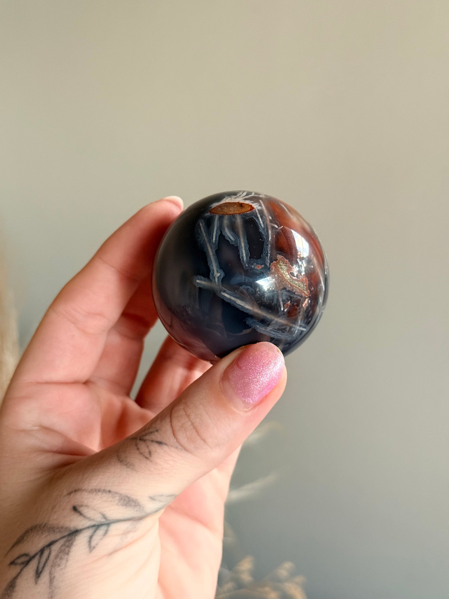 Swazi Agate Sphere