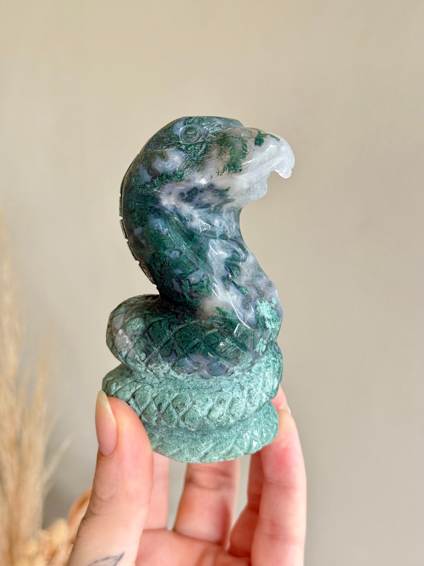 Moss Agate Snake