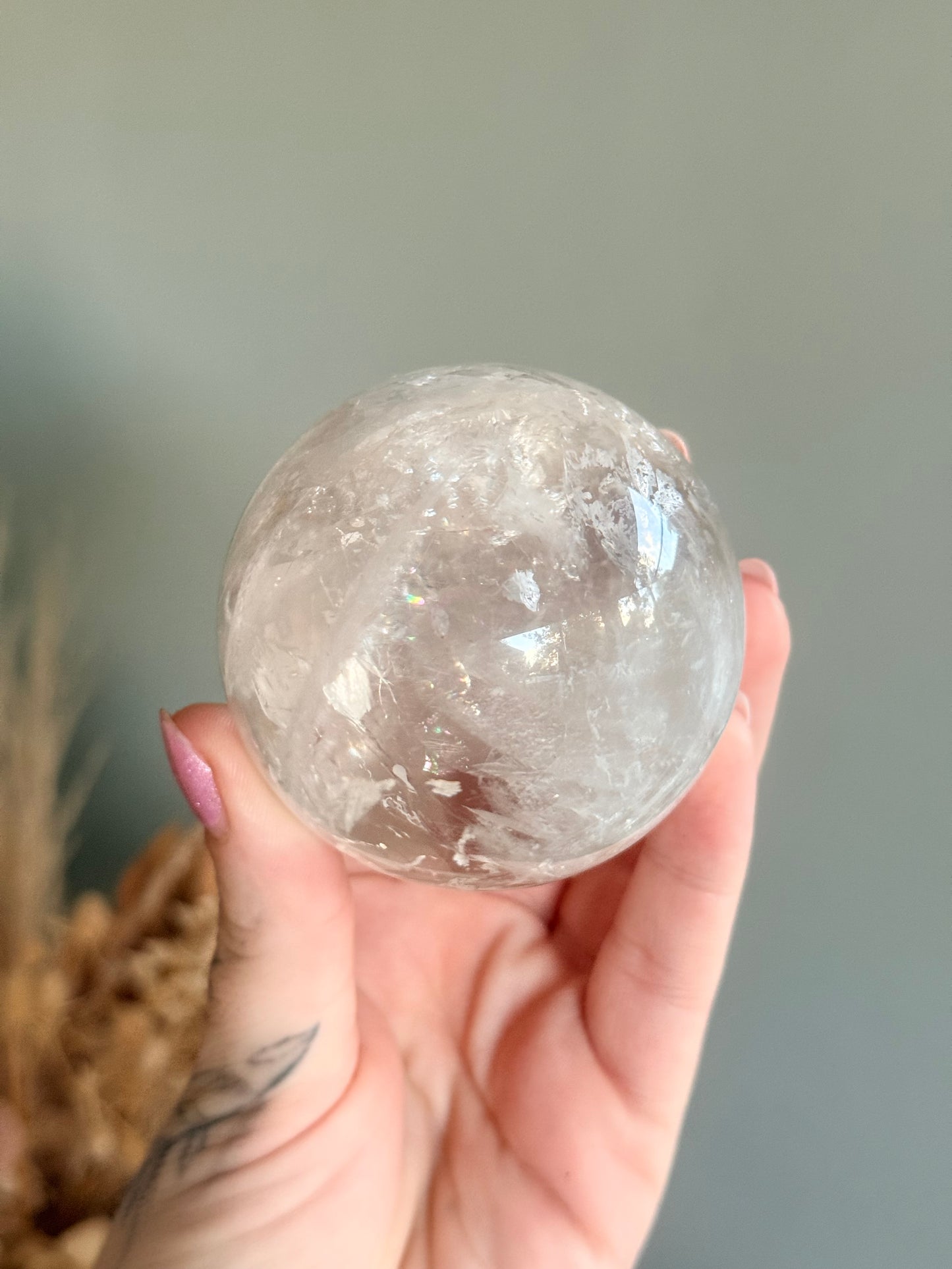 Clear Quartz Sphere