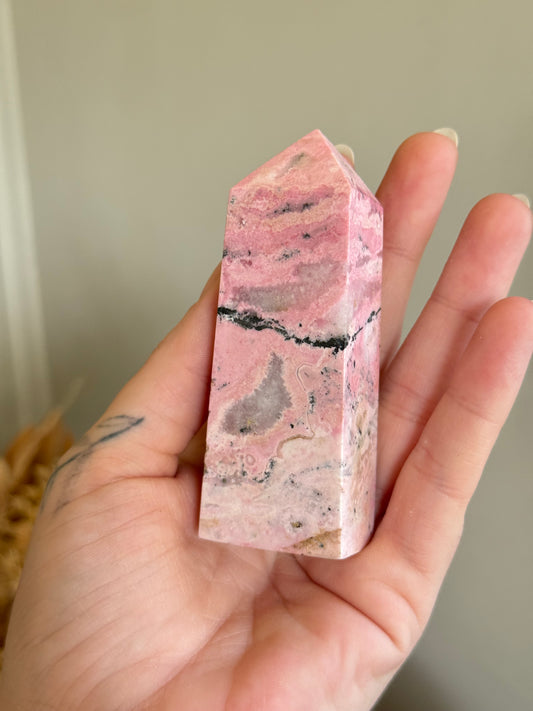Peruvian Rhodonite Point