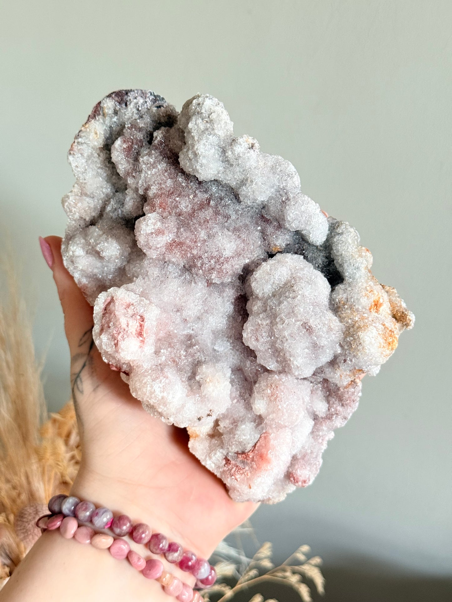 Pink Amethyst Cluster