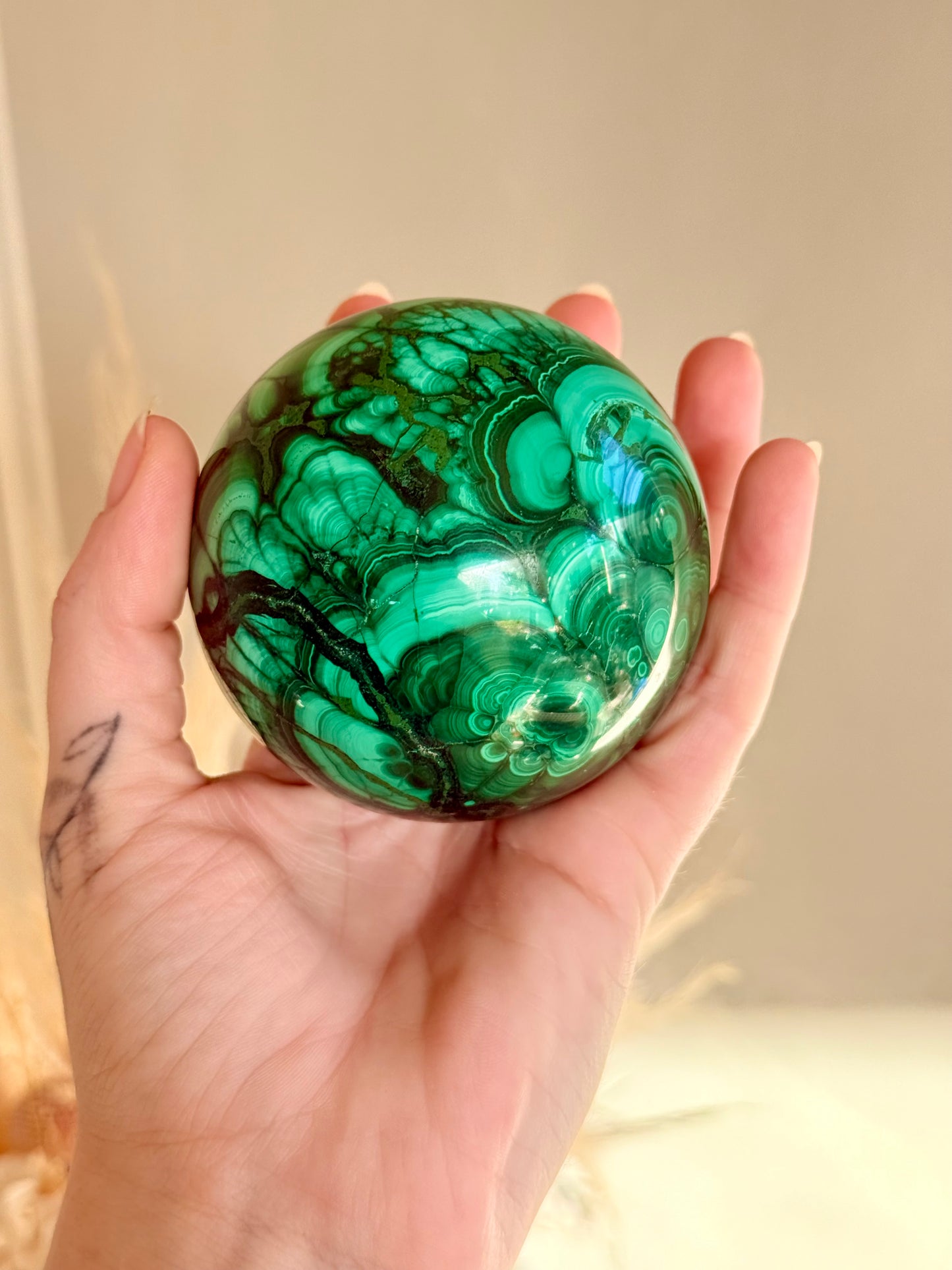 Malachite Sphere