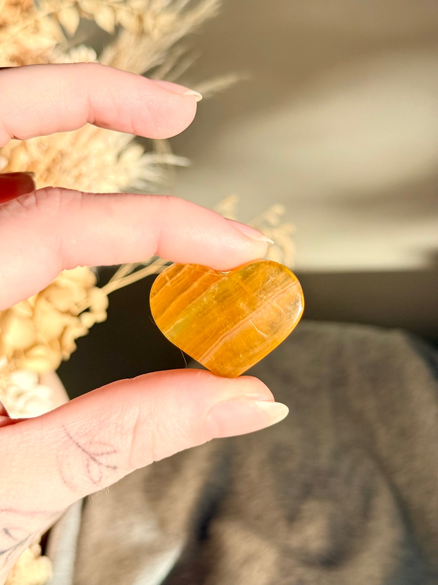Fluorite Heart