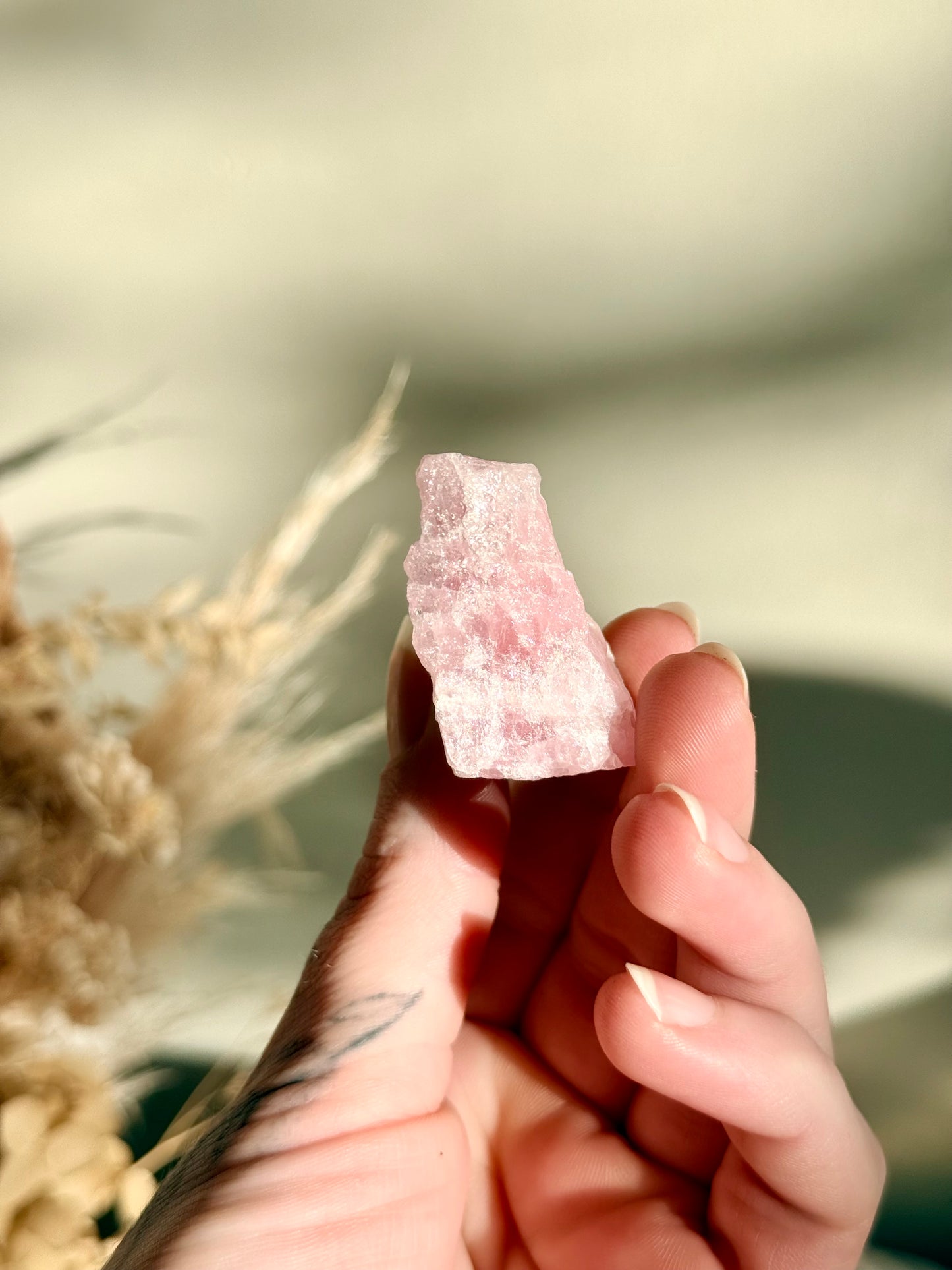 Raw Morganite