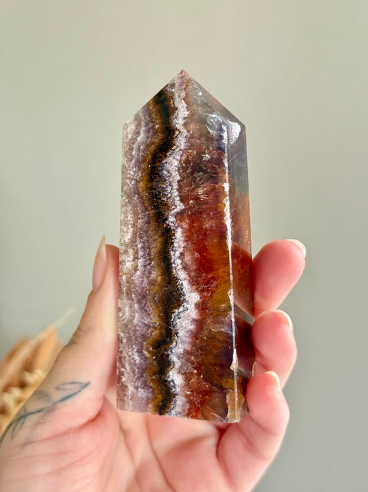 Fluorite Garden Pyrite Mixed Point