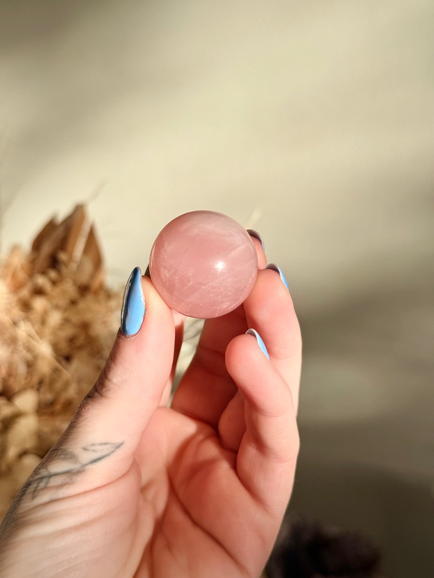 Rose Quartz Sphere