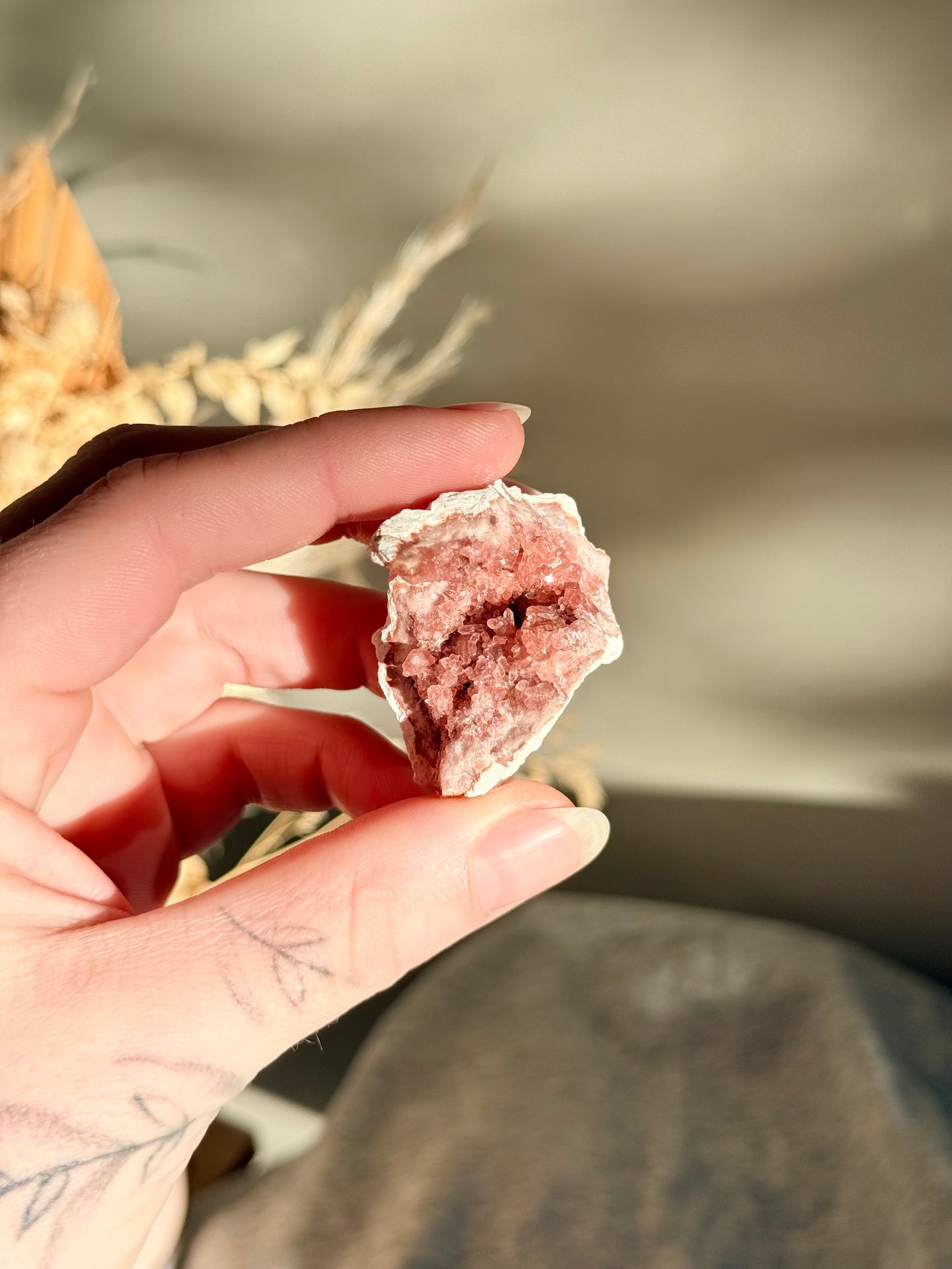 Pink Amethyst Cluster