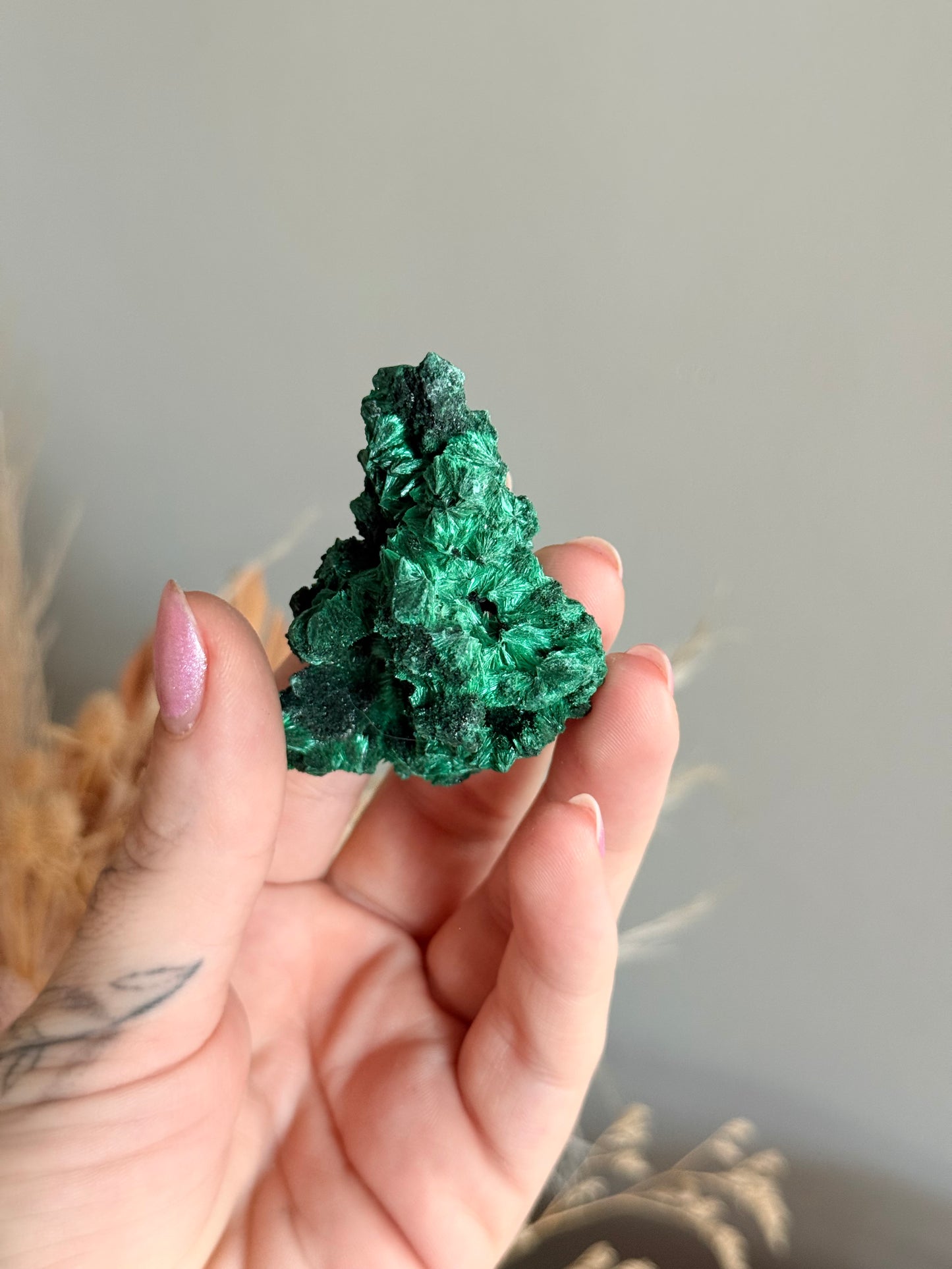 Raw Velvet Malachite