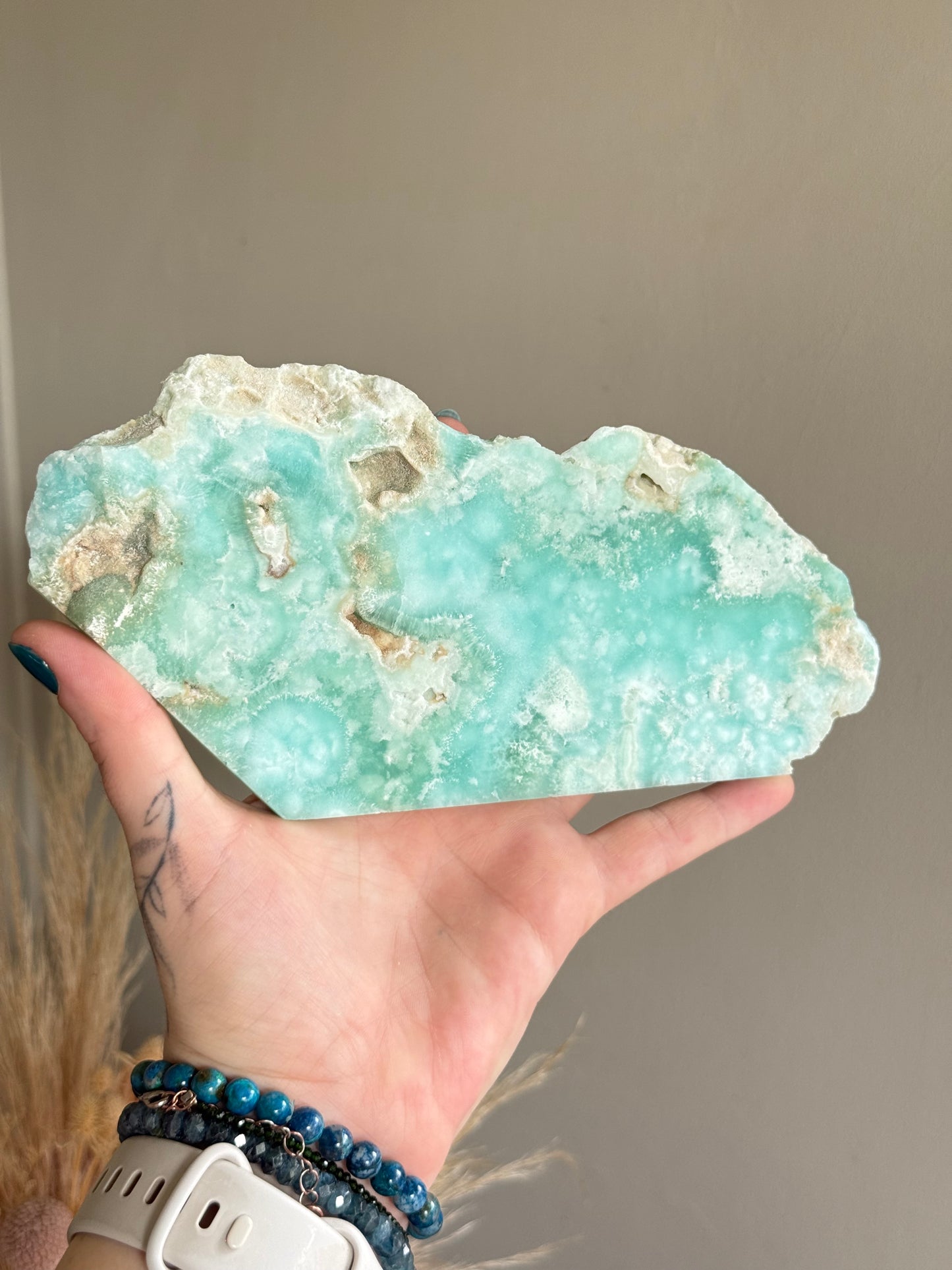 Blue Aragonite Slab