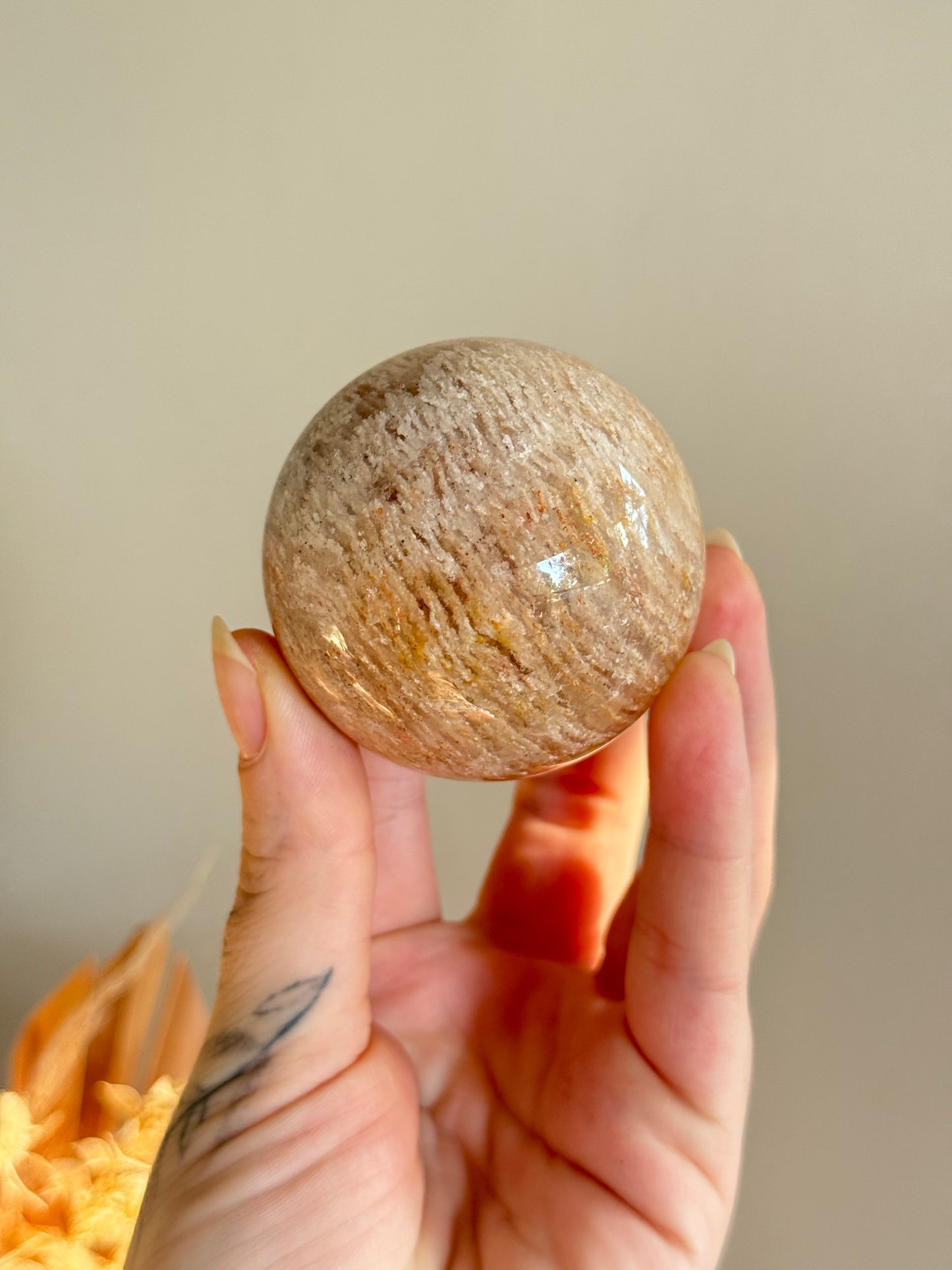 Thousand Layer Garden Quartz Sphere