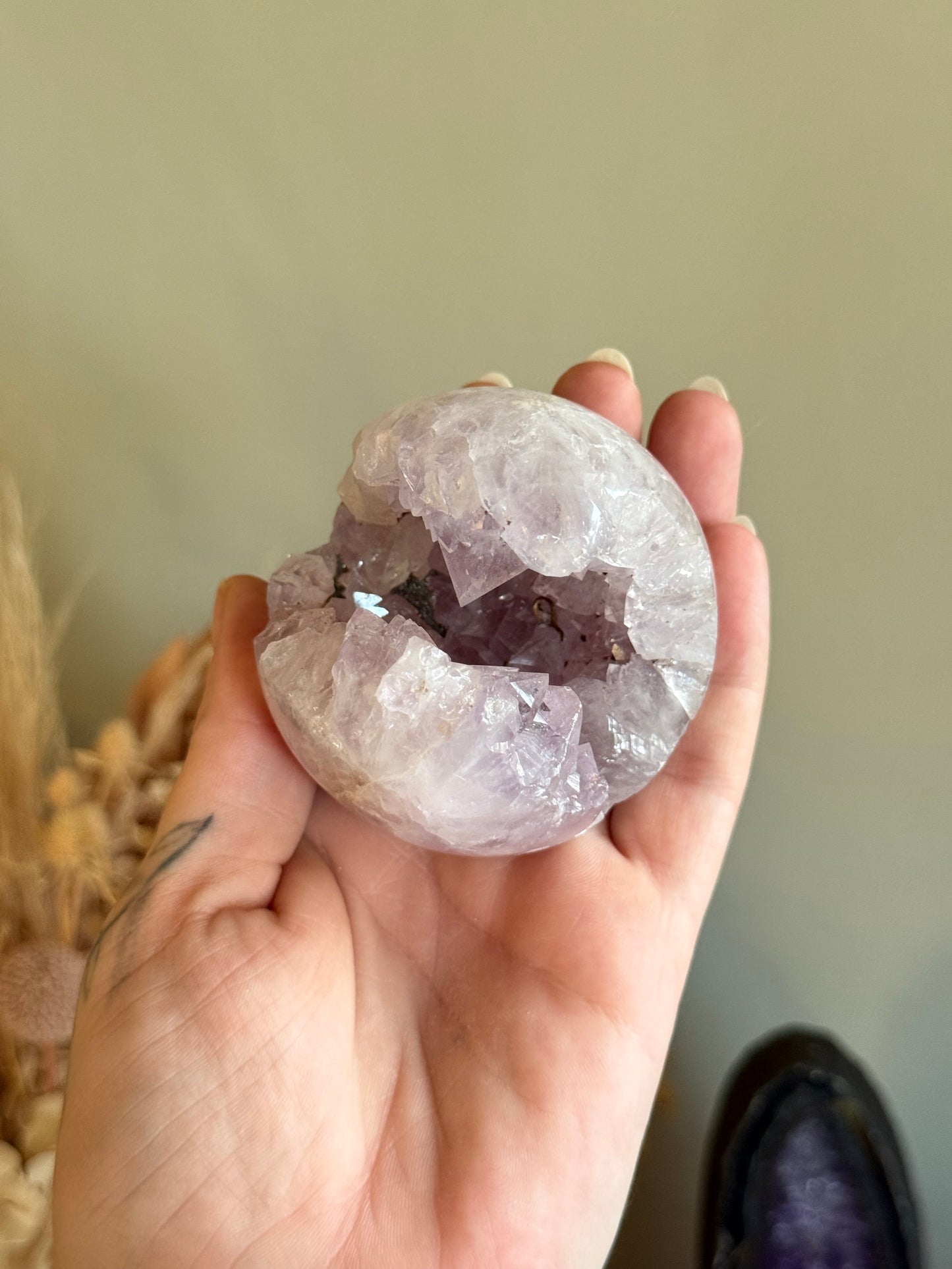 Amethyst Cluster Sphere