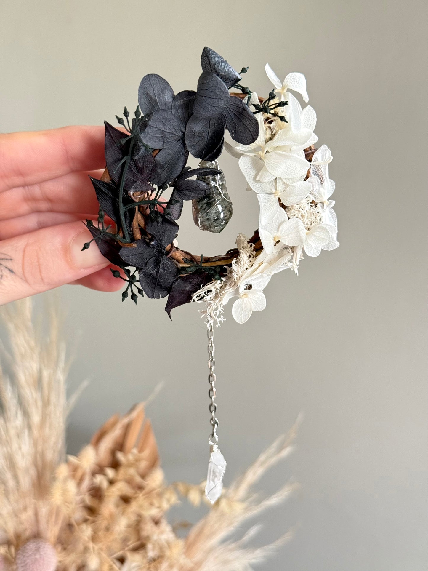 6cm Garden Quartz Wreath