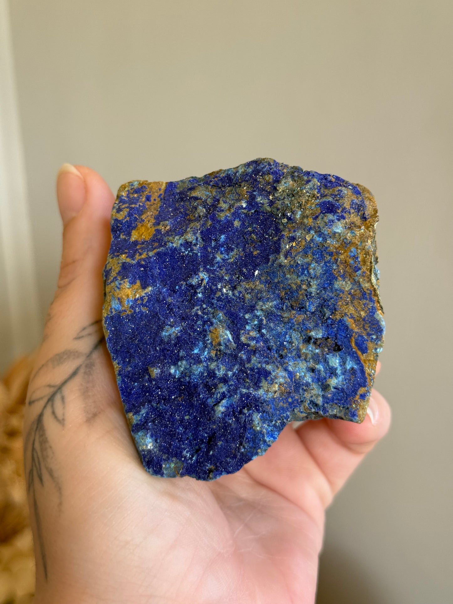 Raw Azurite