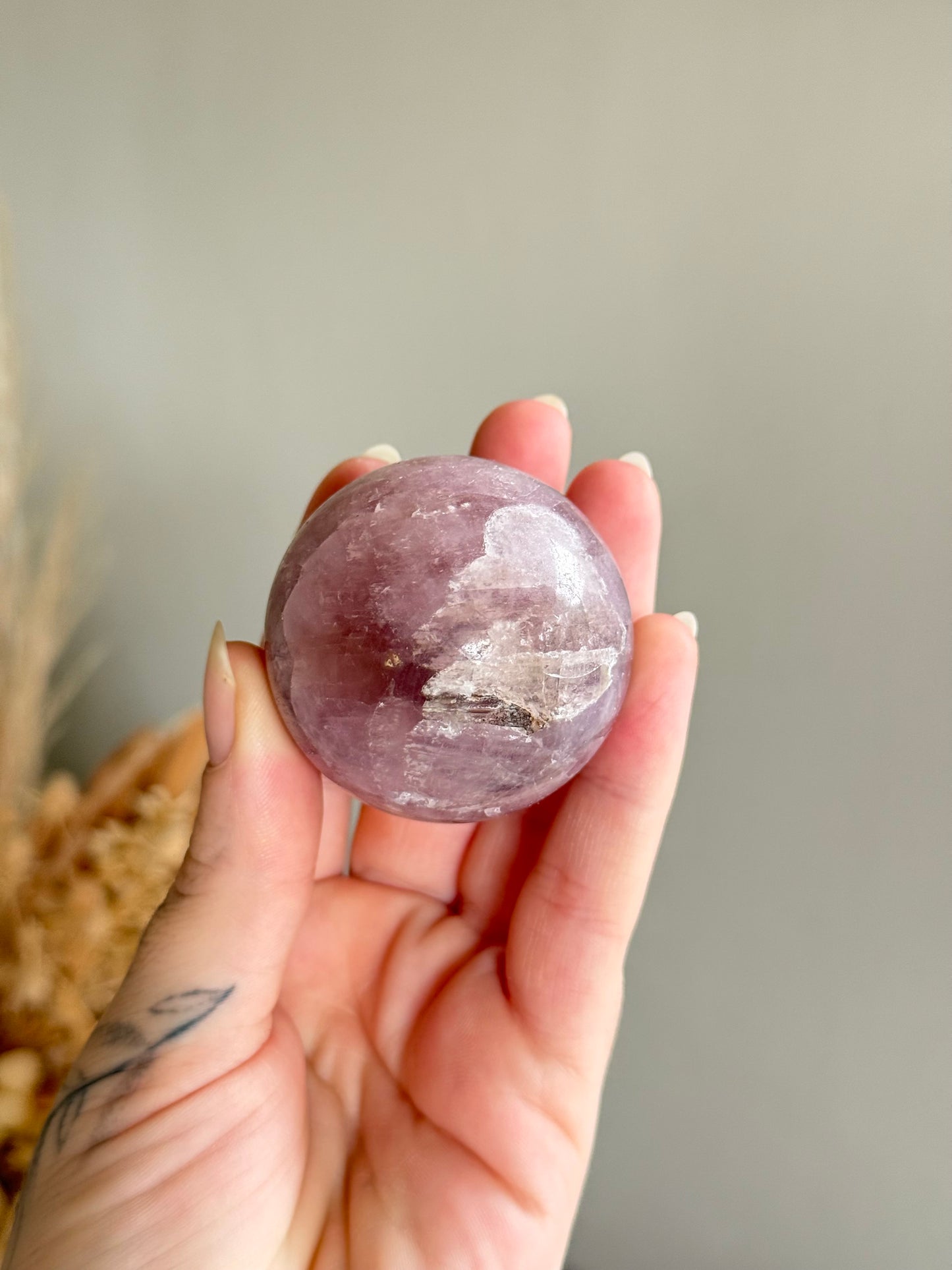 Pink Purple Tourmaline Sphere