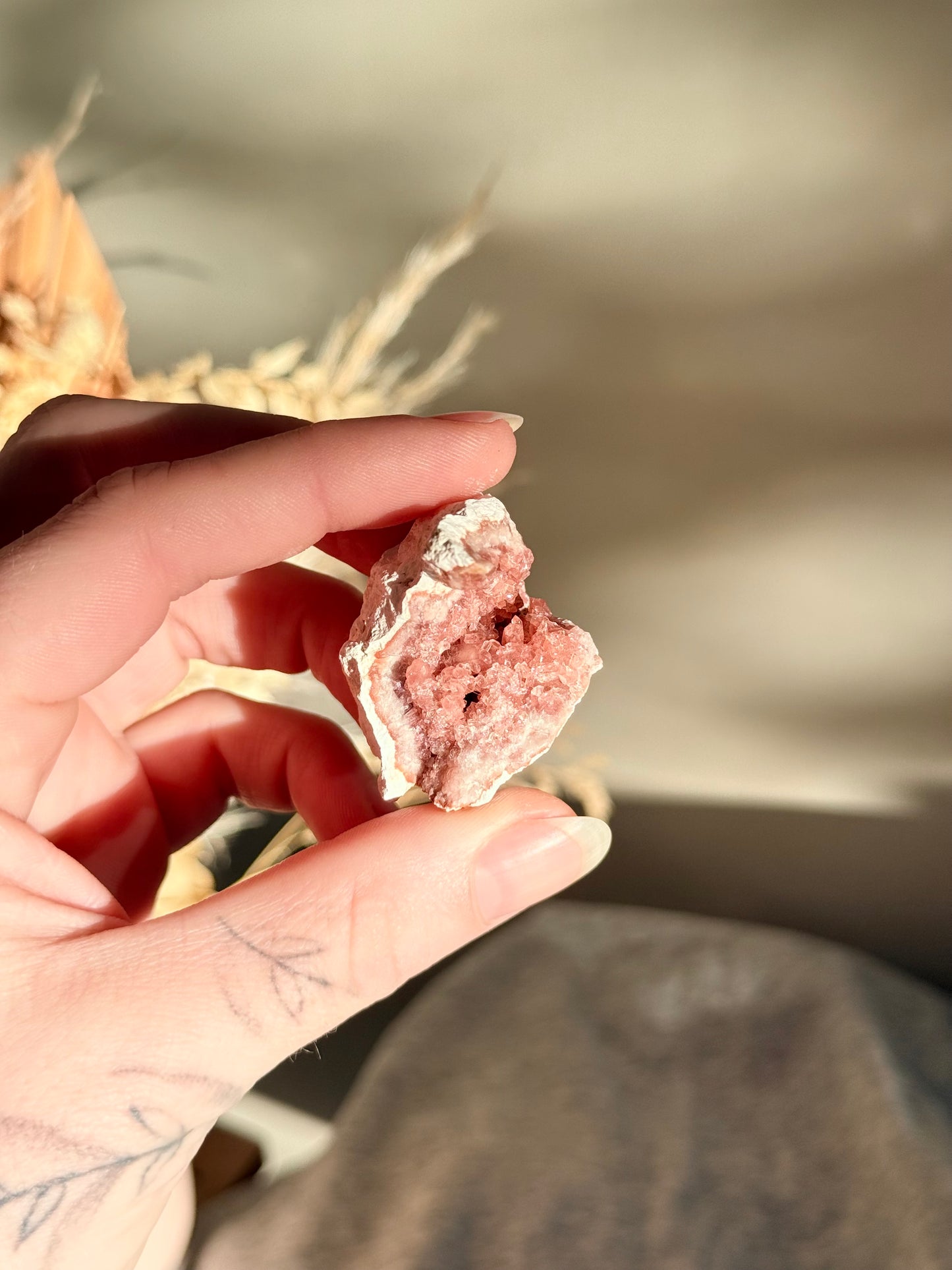 Pink Amethyst Cluster
