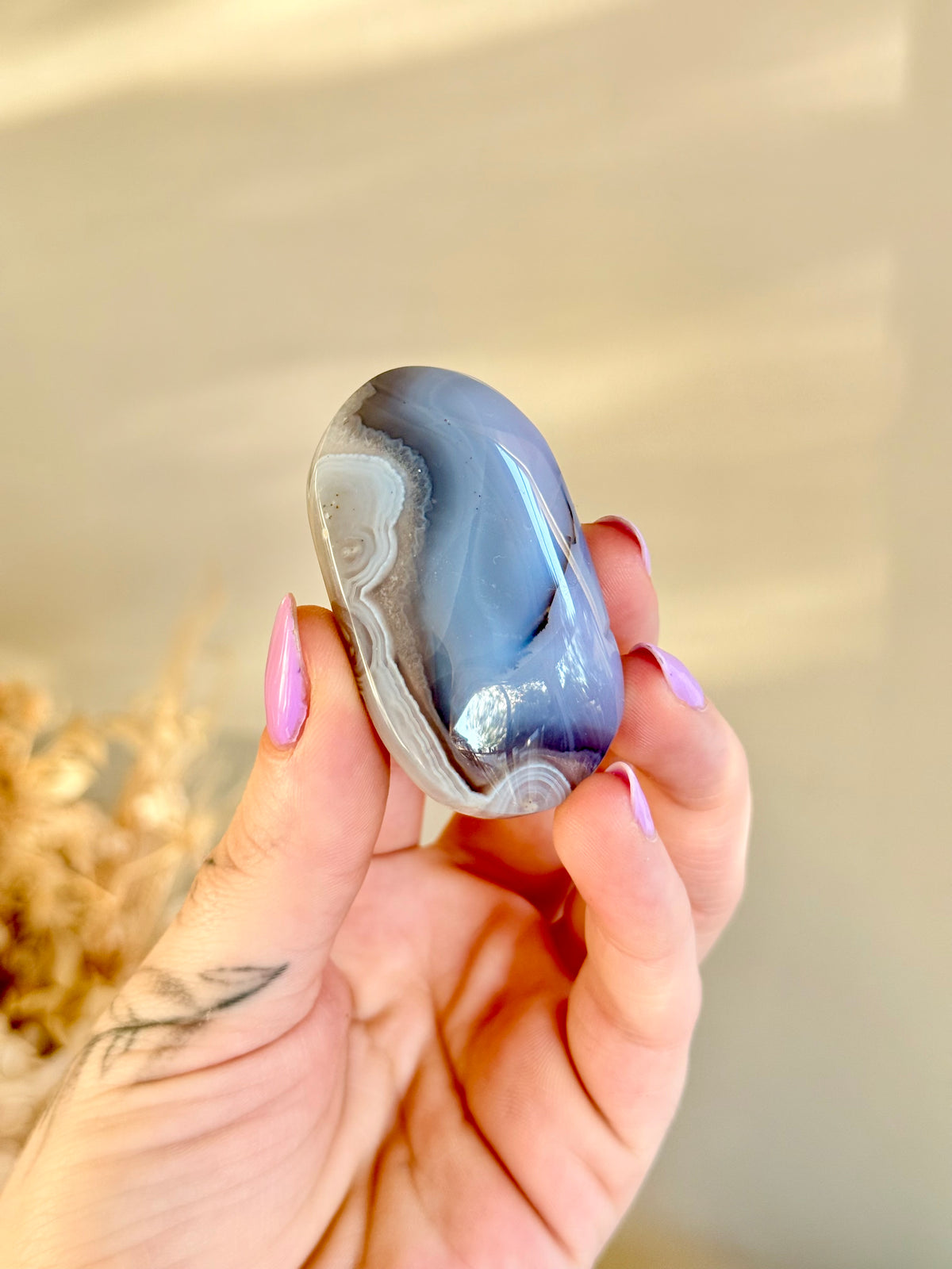 Swazi Agate Palmstone