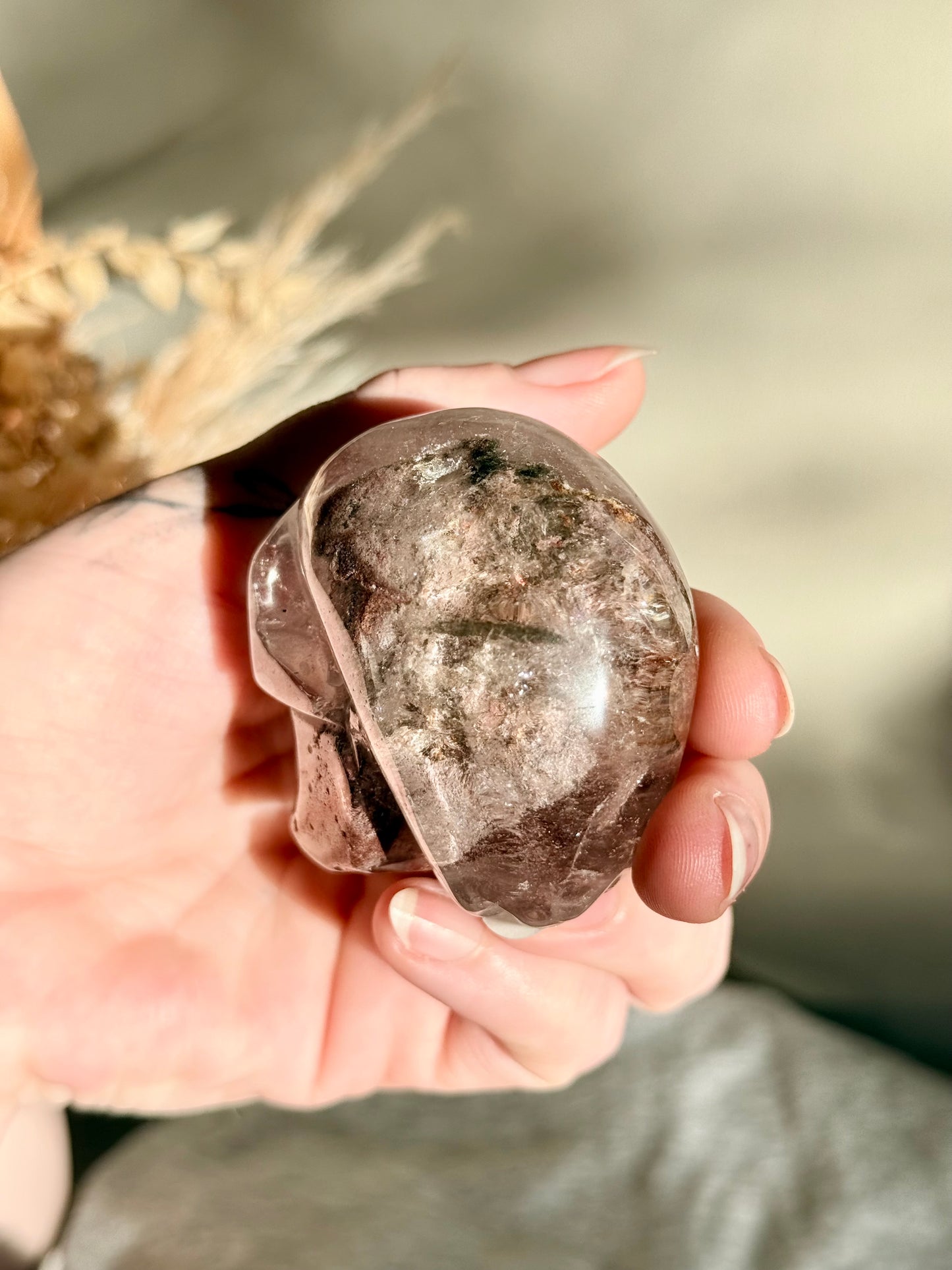 Garden Quartz Skull