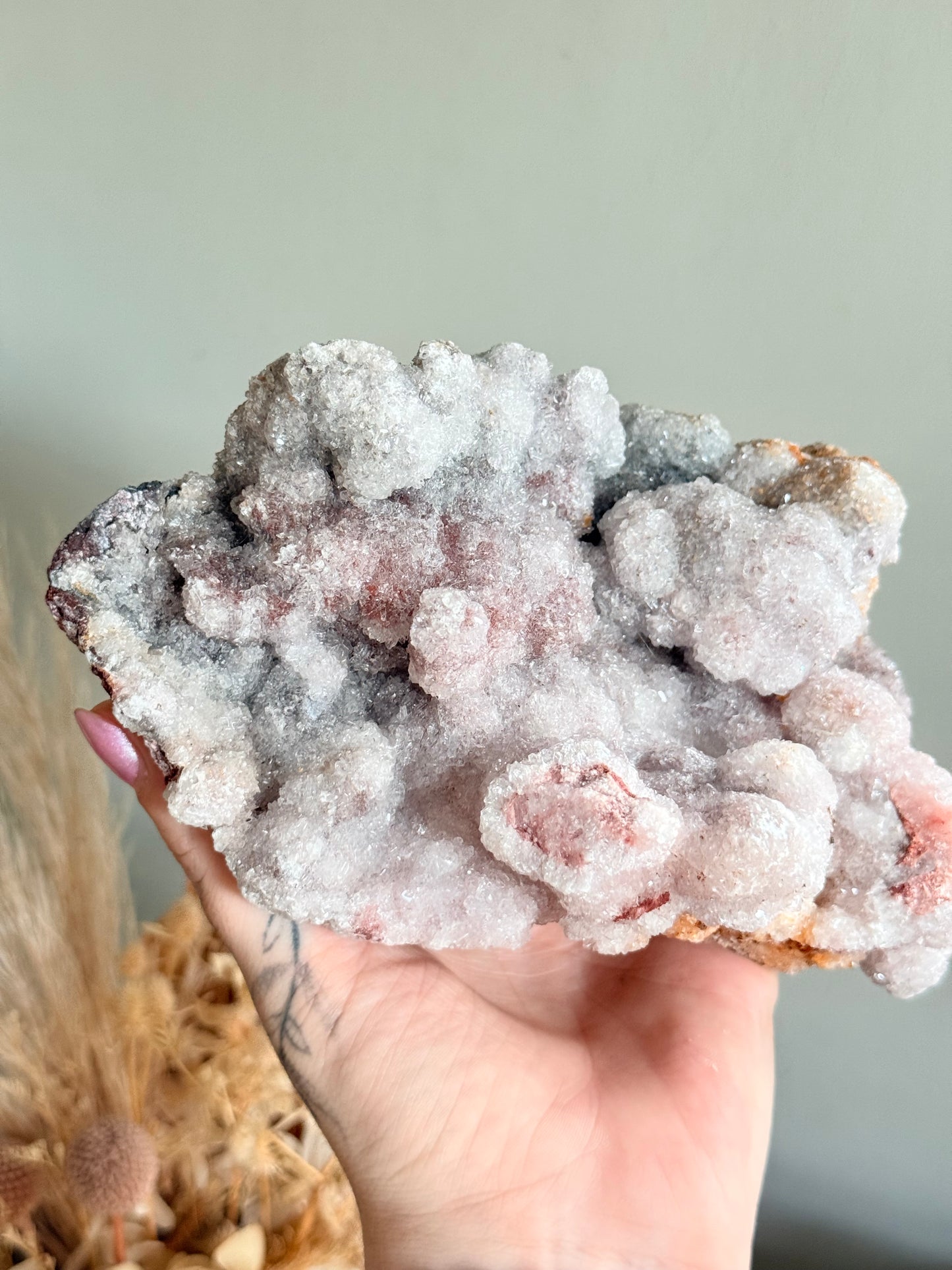 Pink Amethyst Cluster