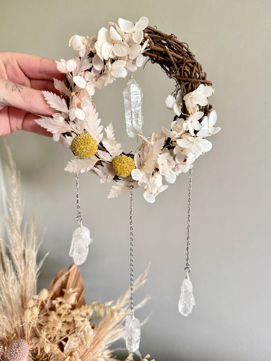 12cm Quartz Wreath