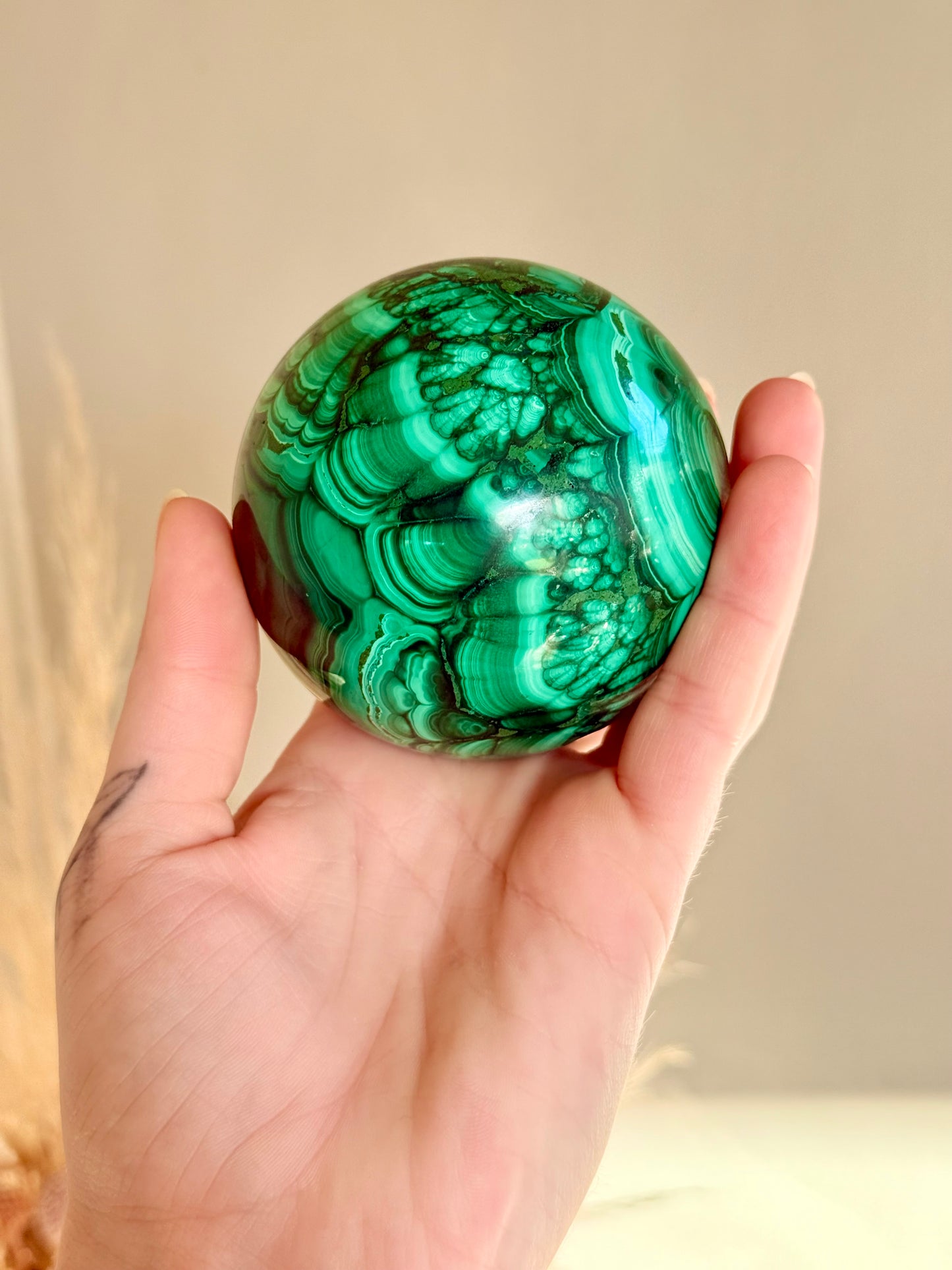 Malachite Sphere